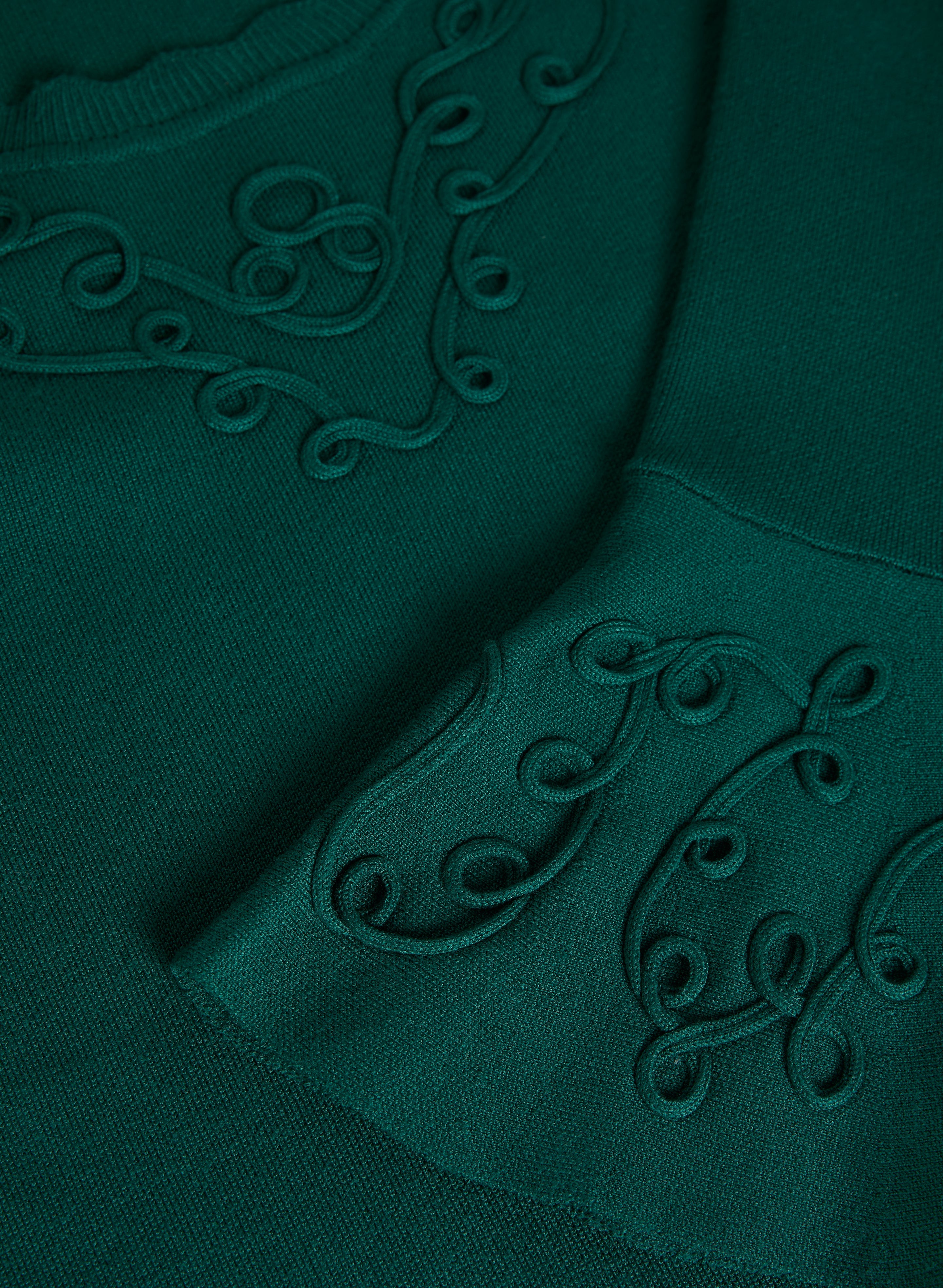 Bell Sleeve Sweater Knit Dress