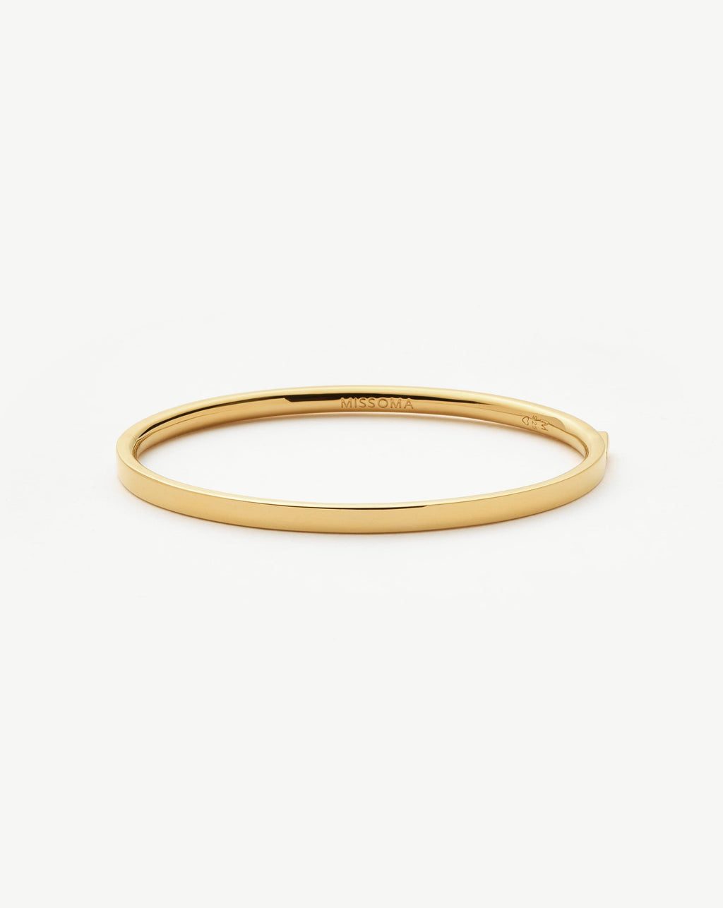 Classic Hinged Bangle | 18k Gold Vermeil