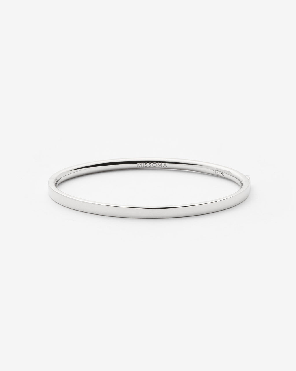 Classic Hinged Bangle | Sterling Silver
