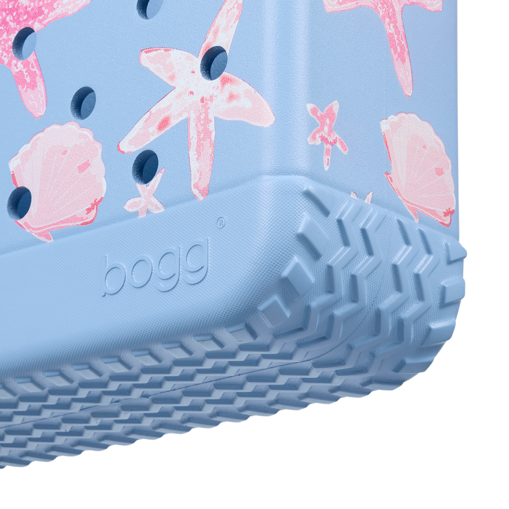 Bitty Bogg Bag - Carolina Blue Shells and Starfish