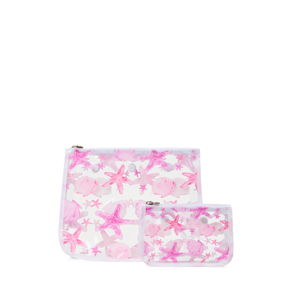 Decorative Insert - Pink Shells and Starfish