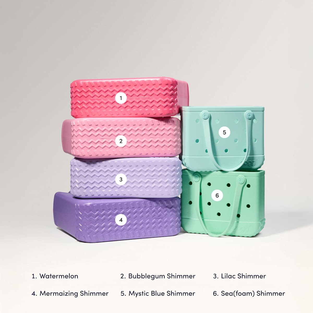 Bitty Bogg Bag - Sea(foam) Shimmer