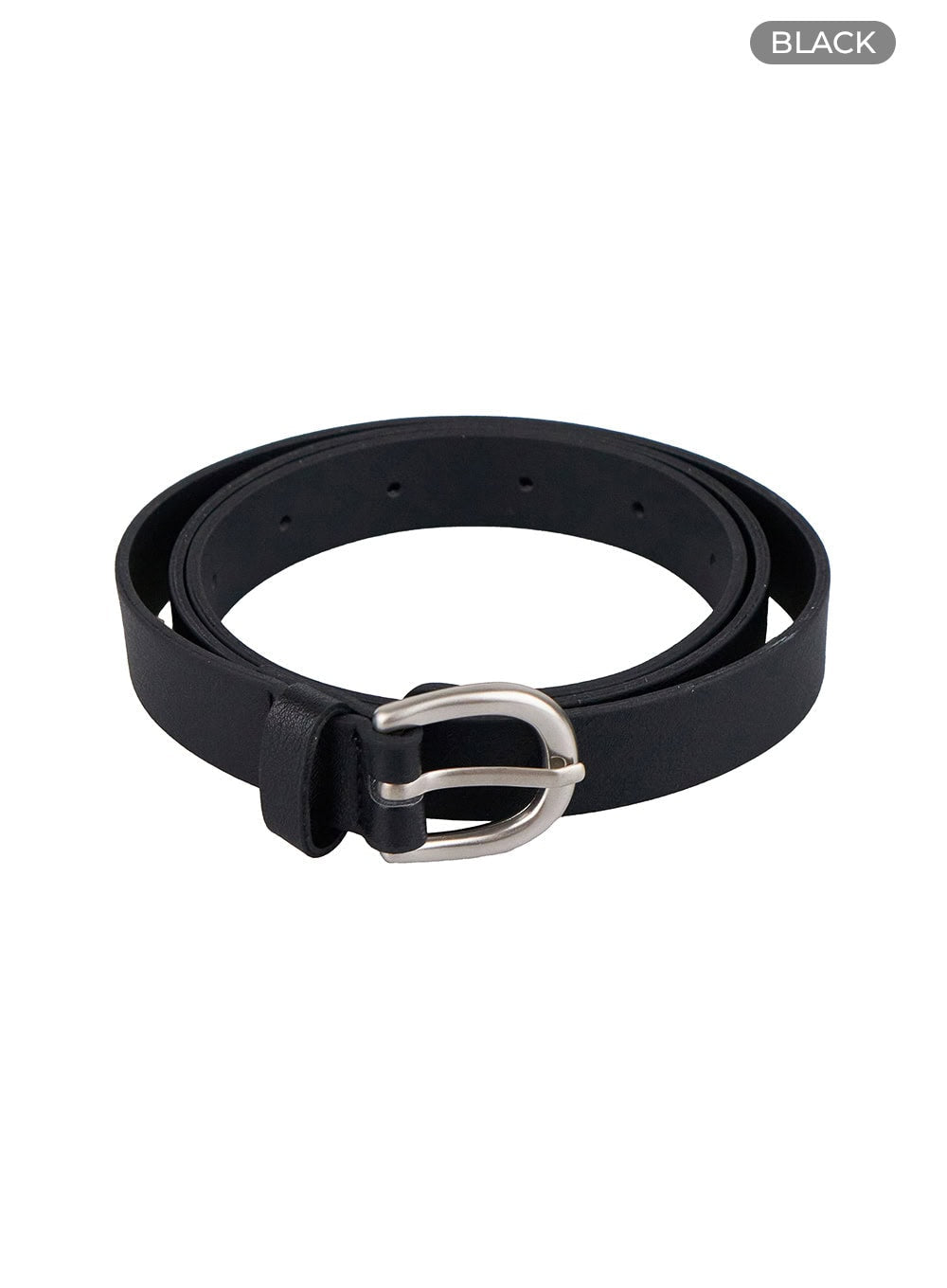 Classic Thin Buckle Belt OO416