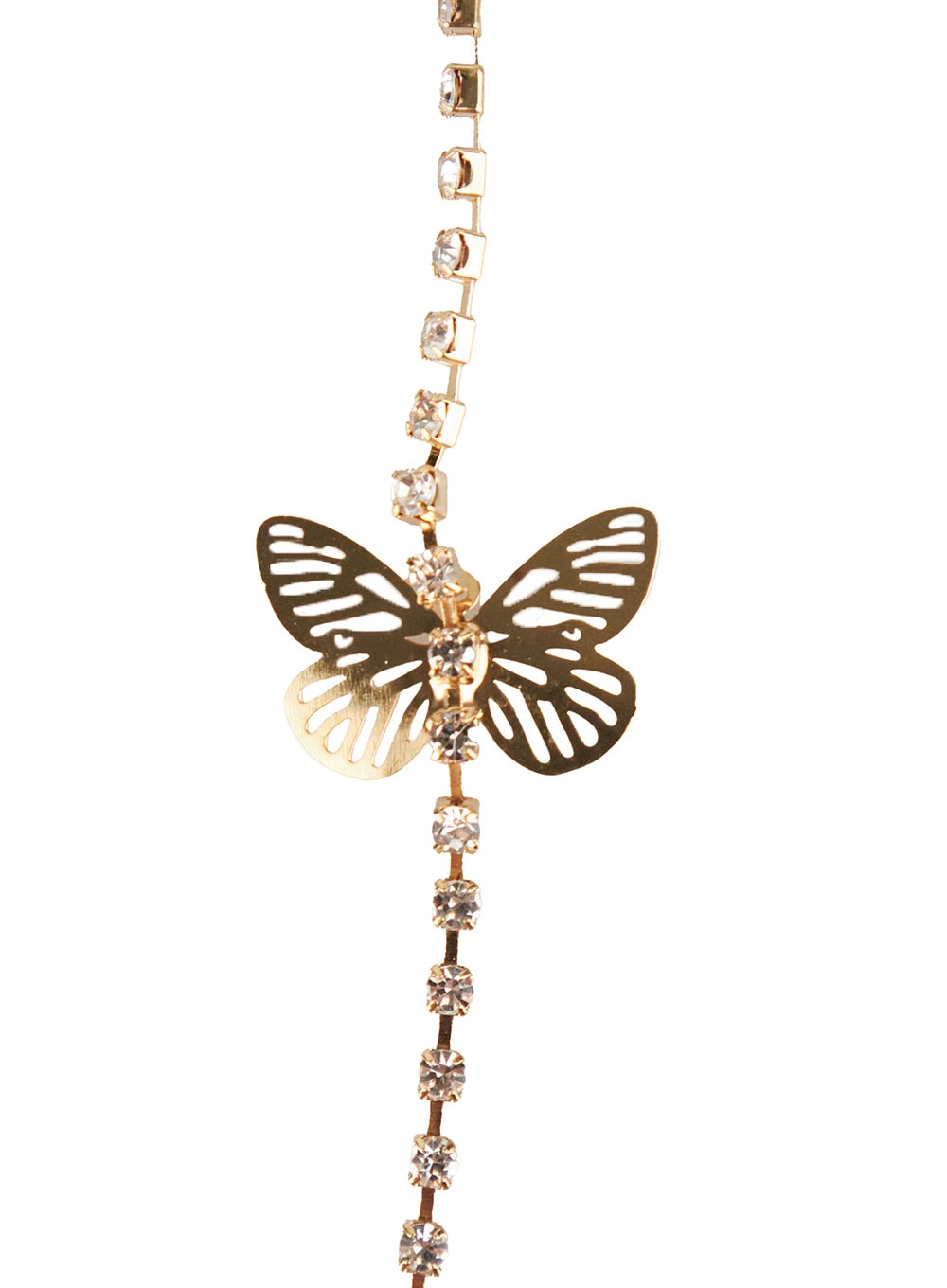 Beaded Pearl Brass Headband OG406