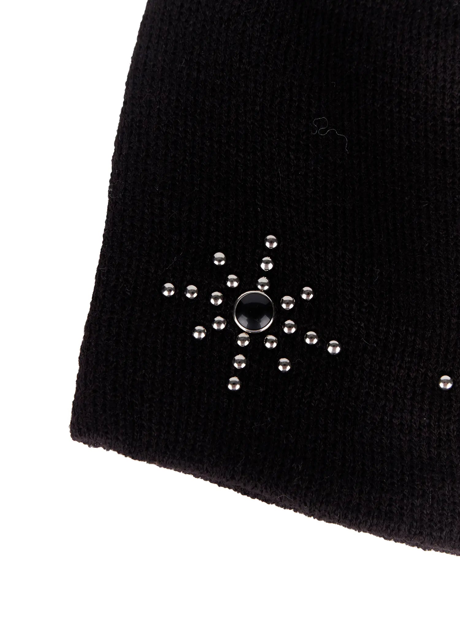 Boho Studded Ribbed Beanie CS503