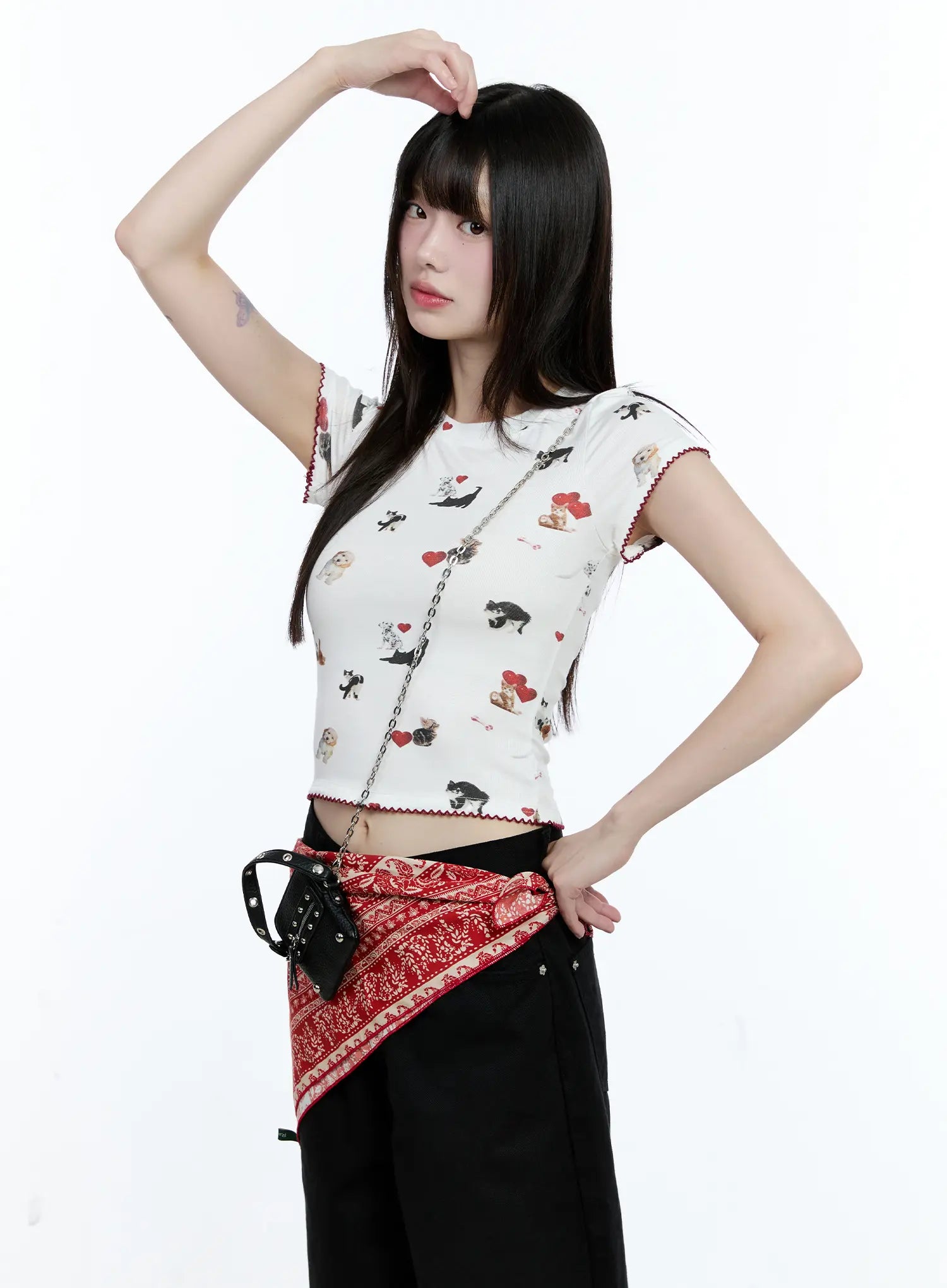 Bohemian Paisley Head Scarf CG507