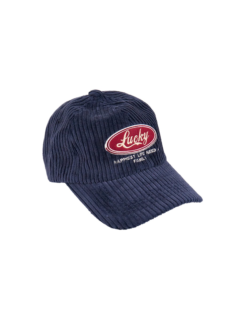 Corduroy Embroidered Hat CJ515