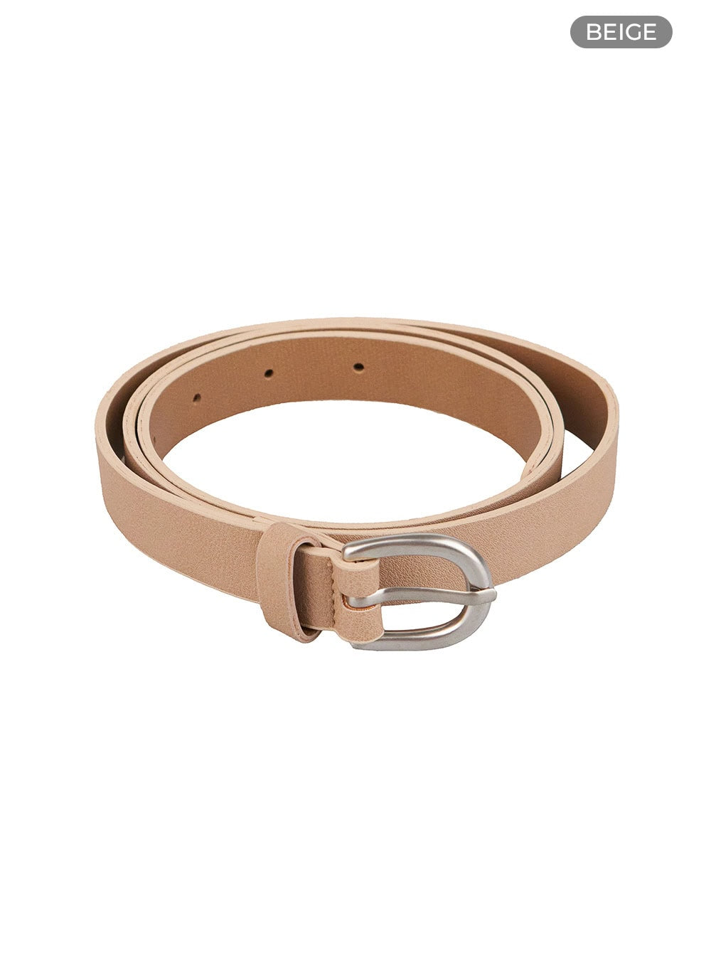 Classic Thin Buckle Belt OO416