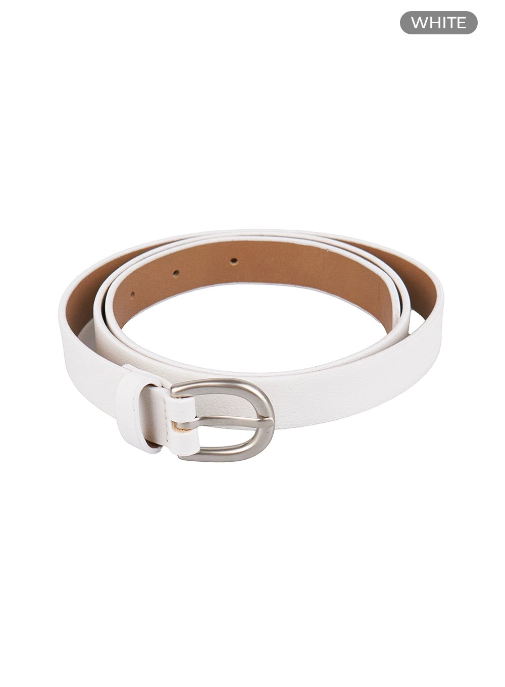 Classic Thin Buckle Belt OO416