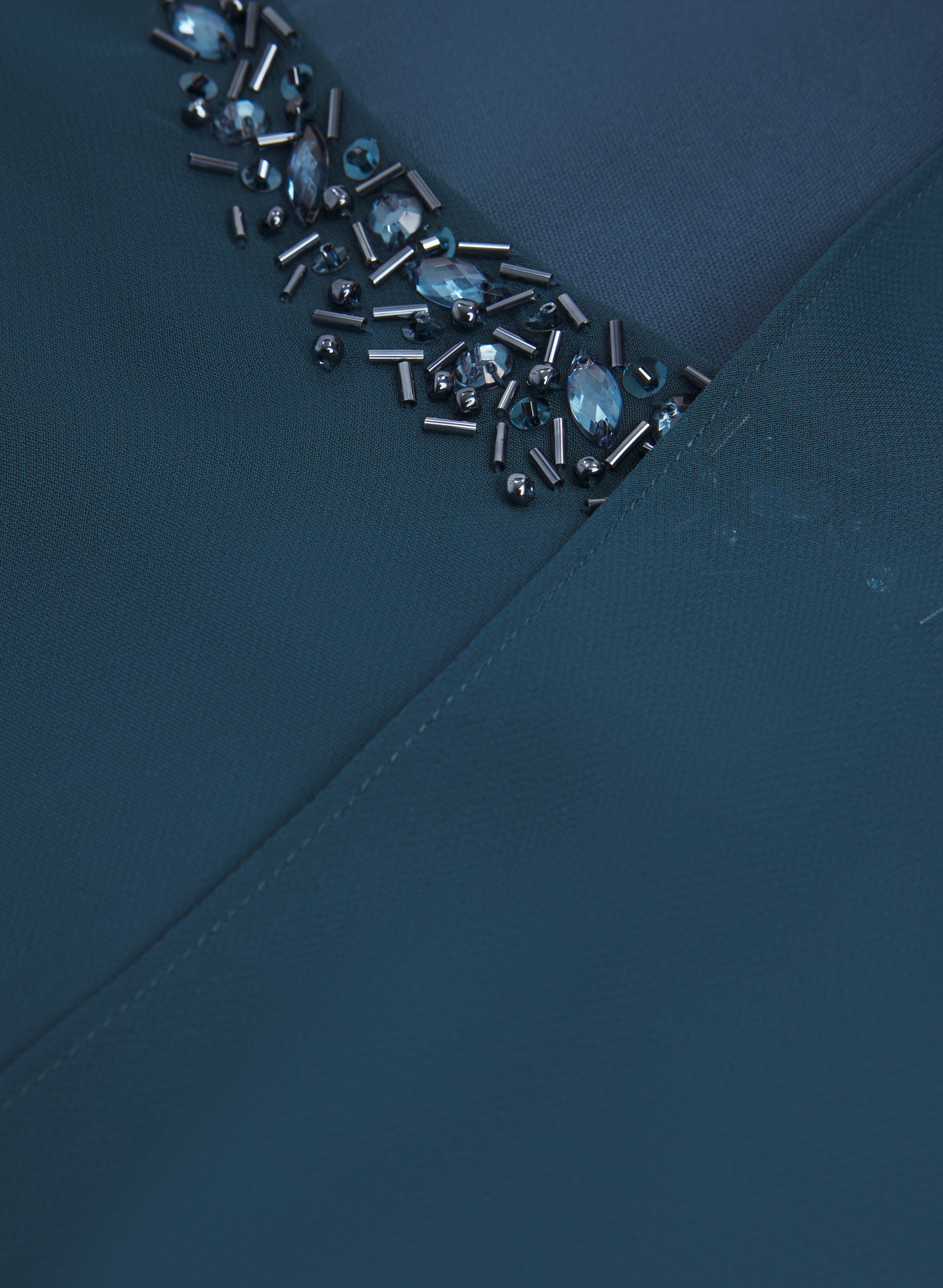 Beaded Dress & Jacket Set