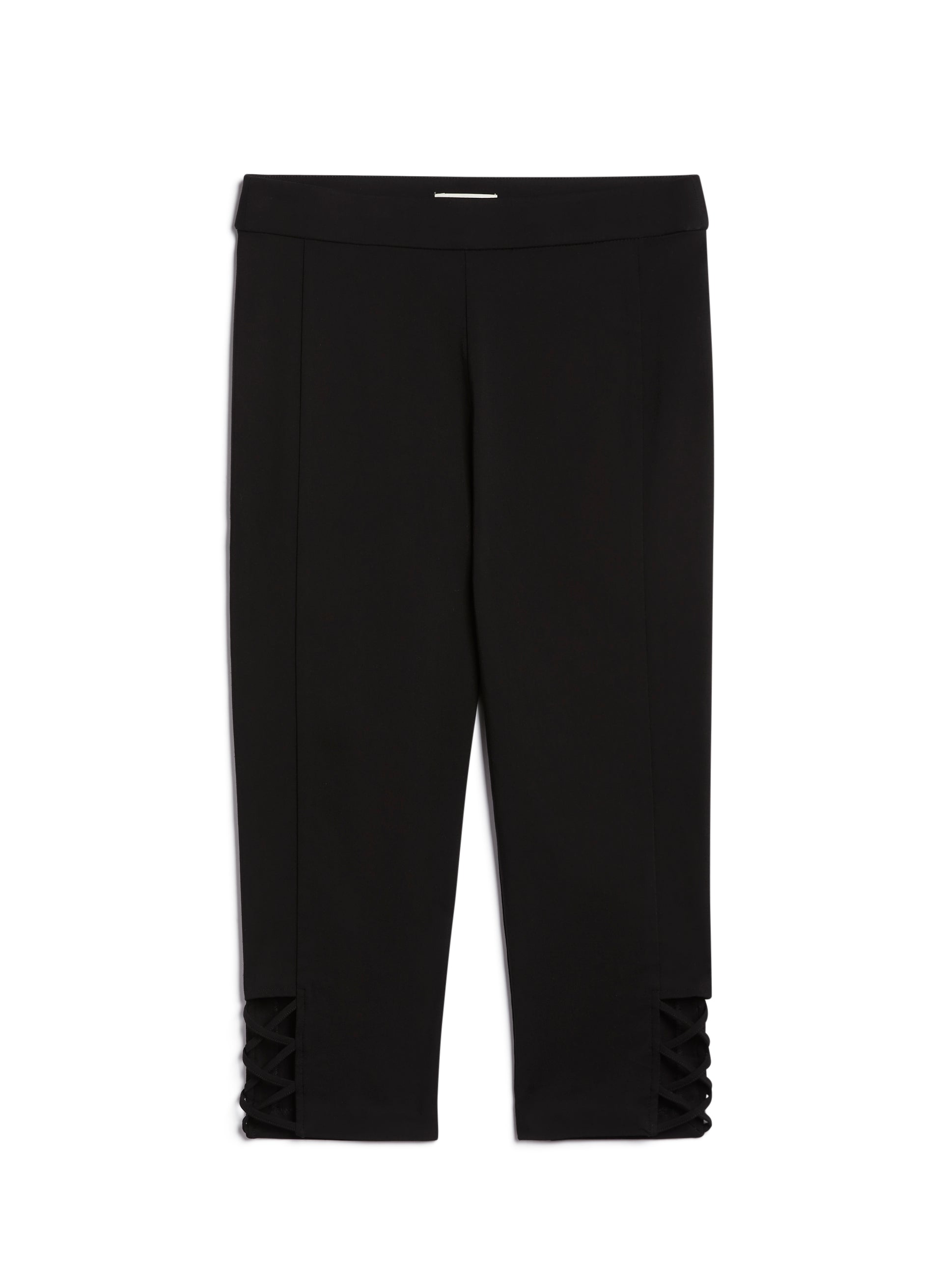 Cross Detail Capris