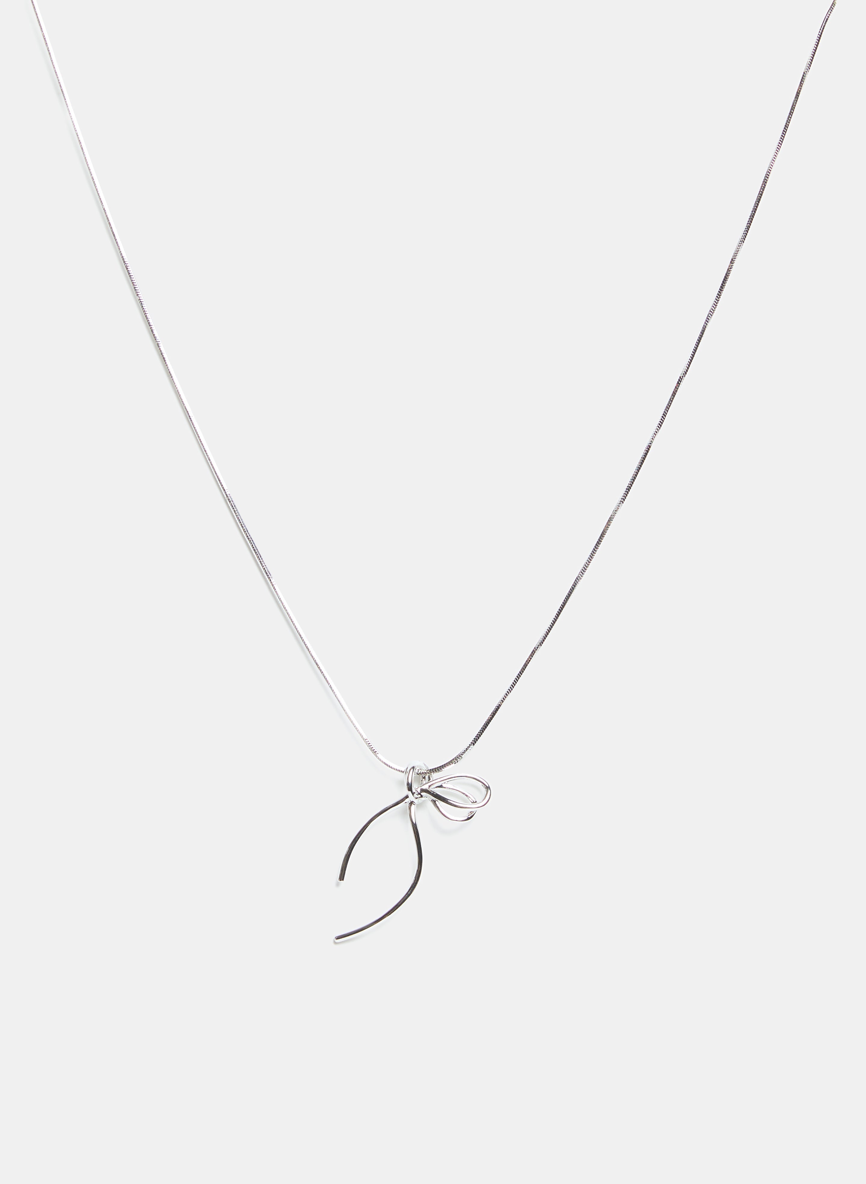 Bow Pendant Necklace