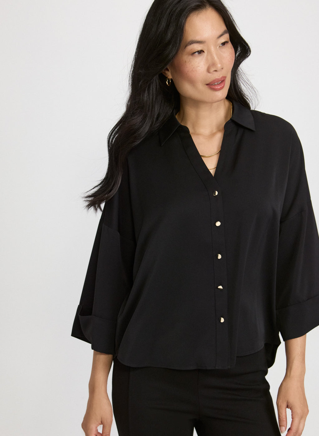 Button-Down Blouse