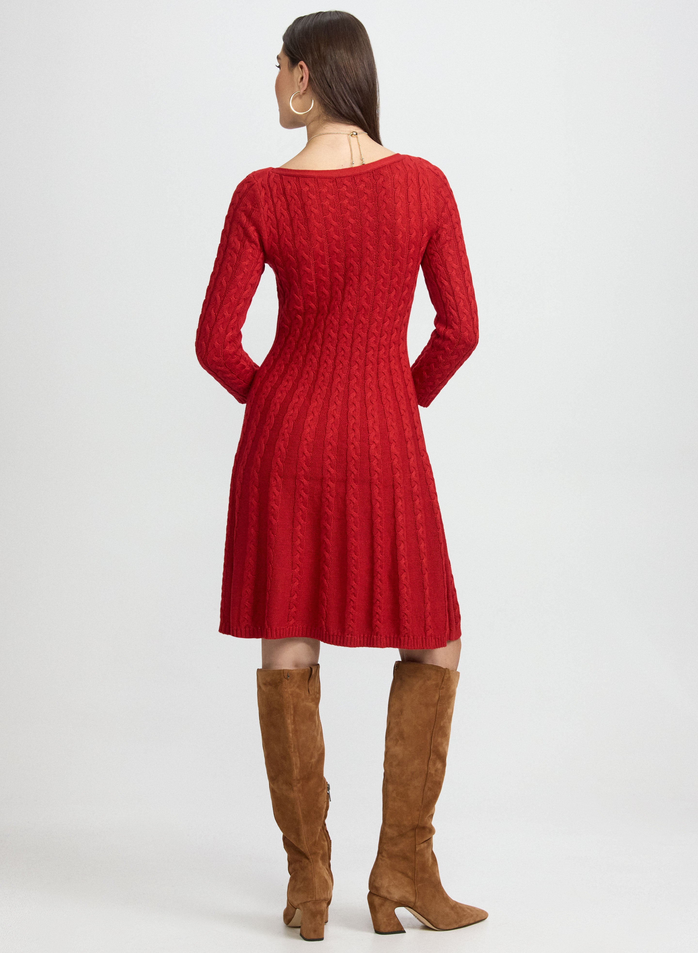 Cable Knit Dress