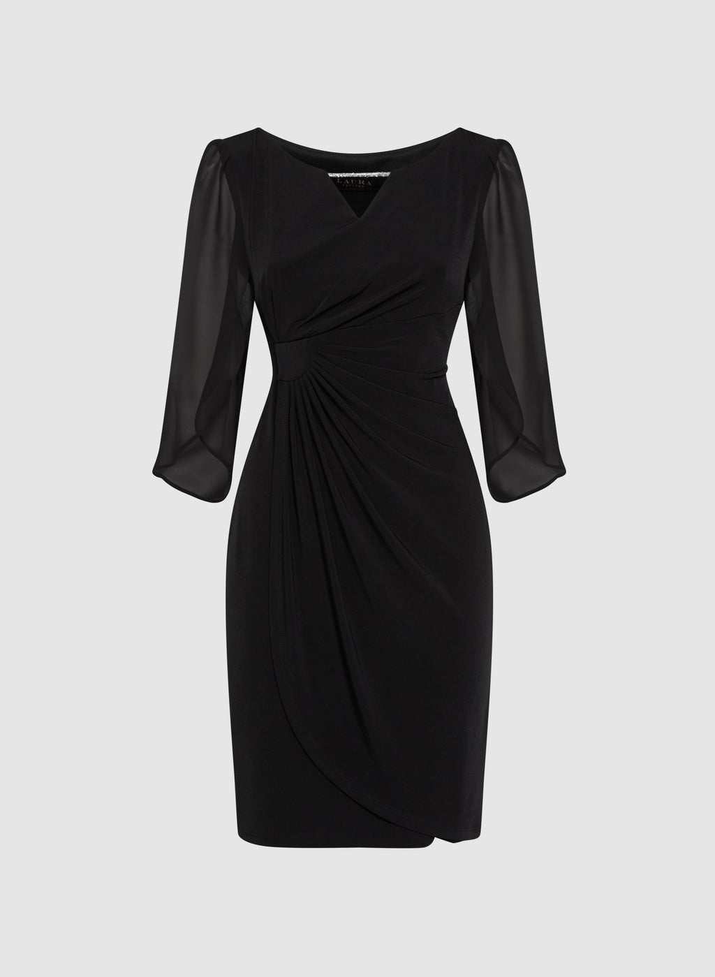 Chiffon Sleeve Dress