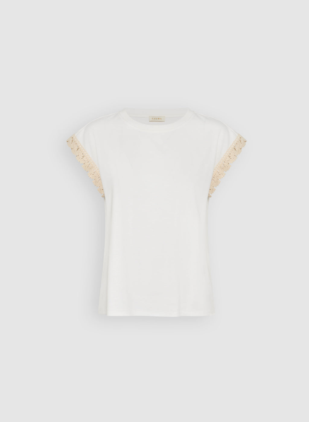Crochet Trim T-Shirt