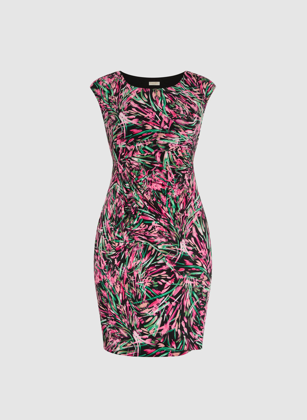 Abstract Draped Dress