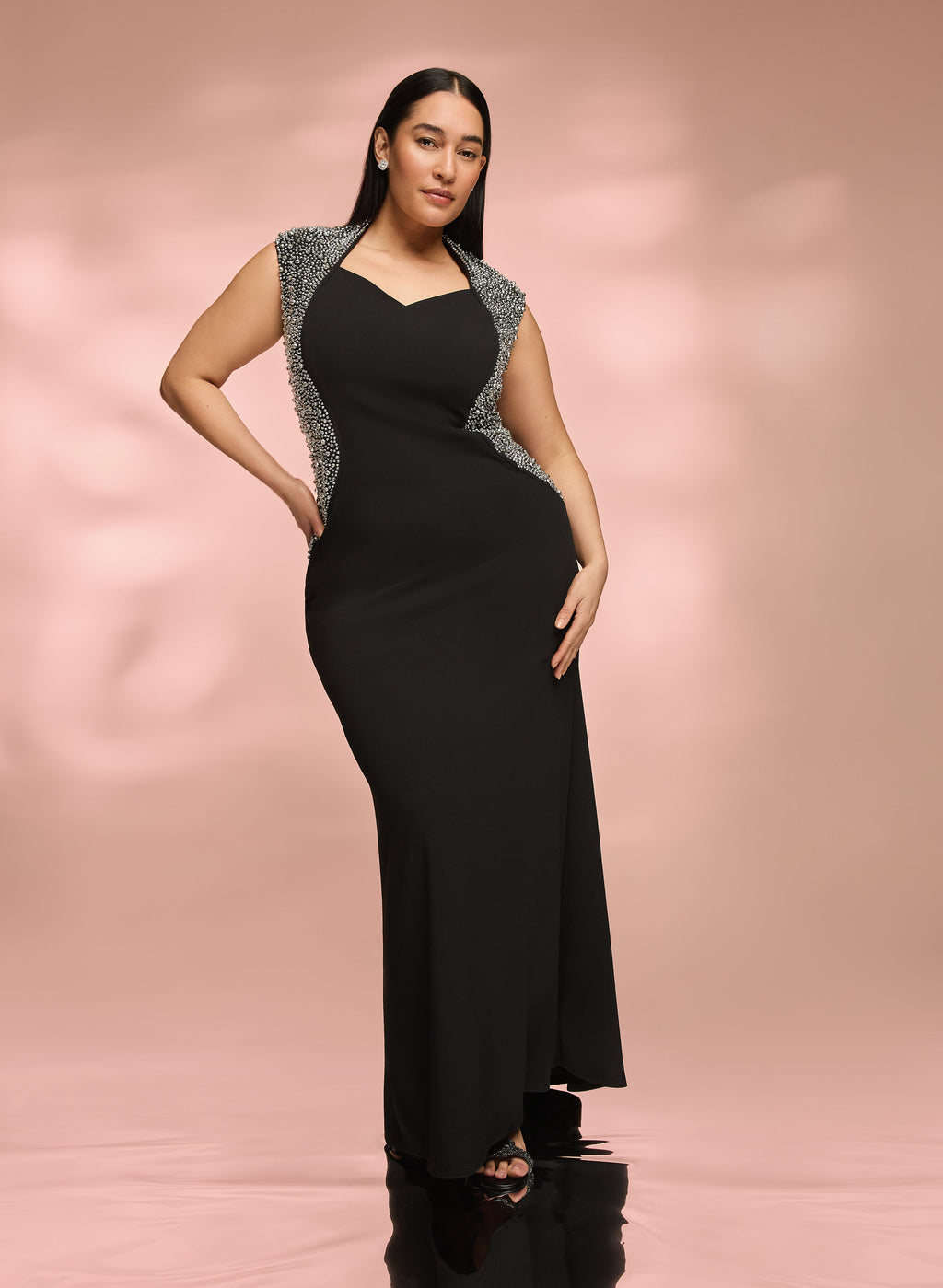 Crystal Embellished Dress