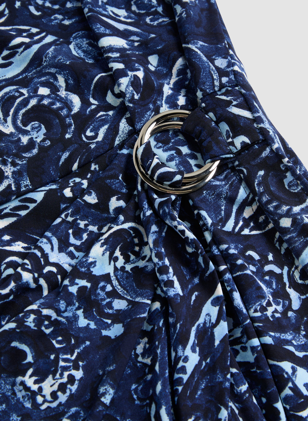 Cap Sleeve Paisley Dress