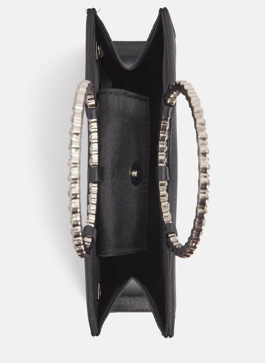 Crystal Top Handle Clutch