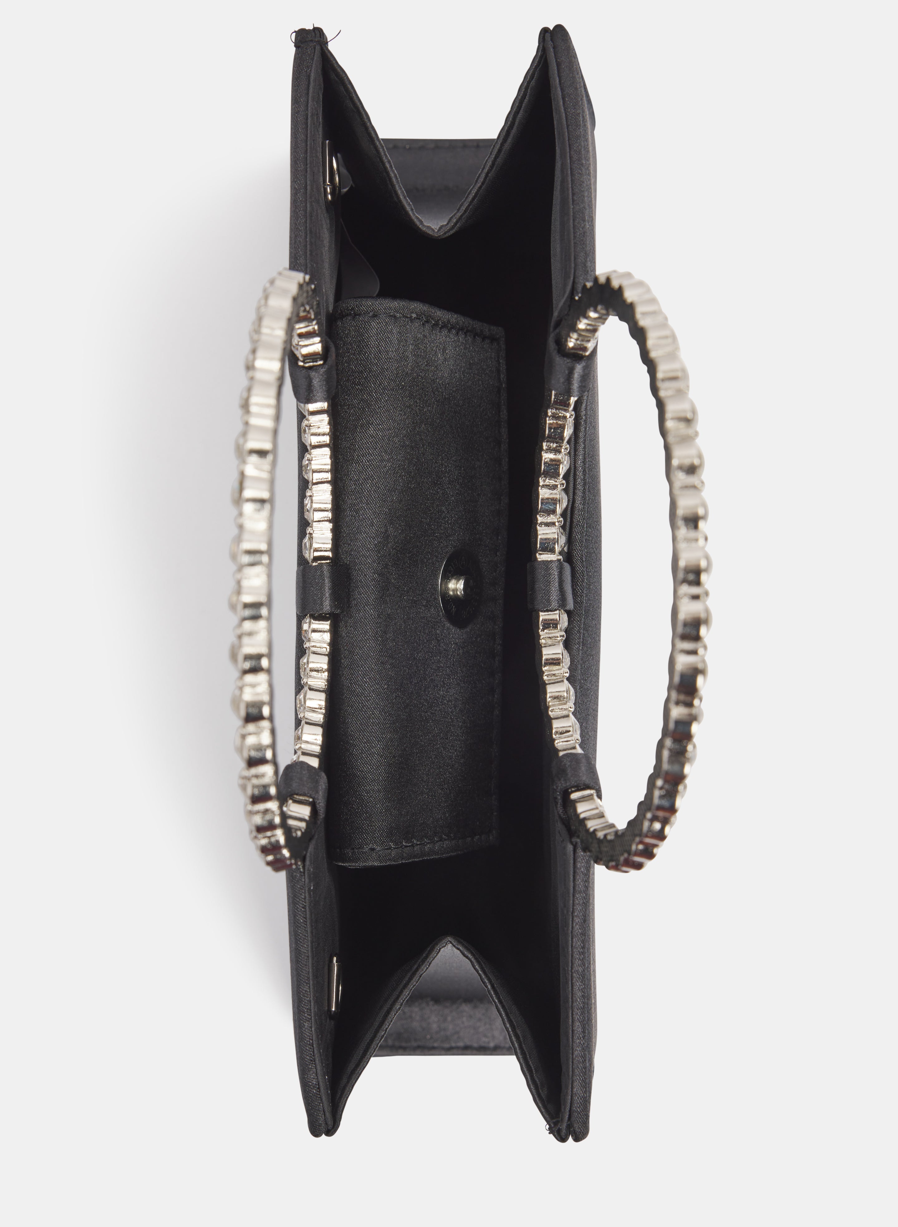 Crystal Top Handle Clutch