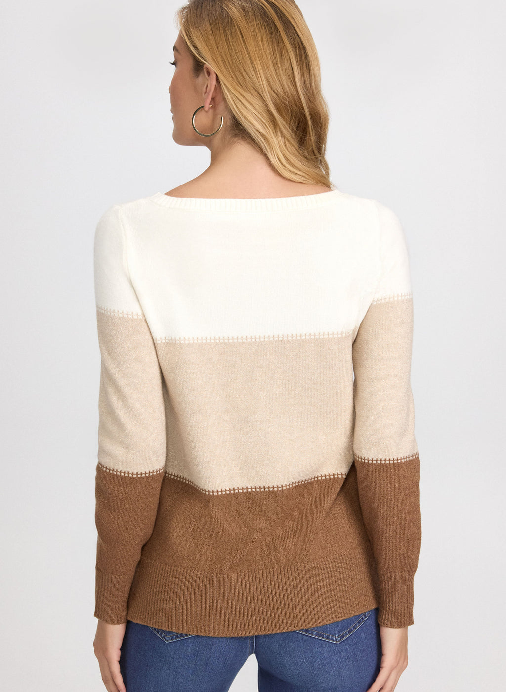 Colour Block Sweater