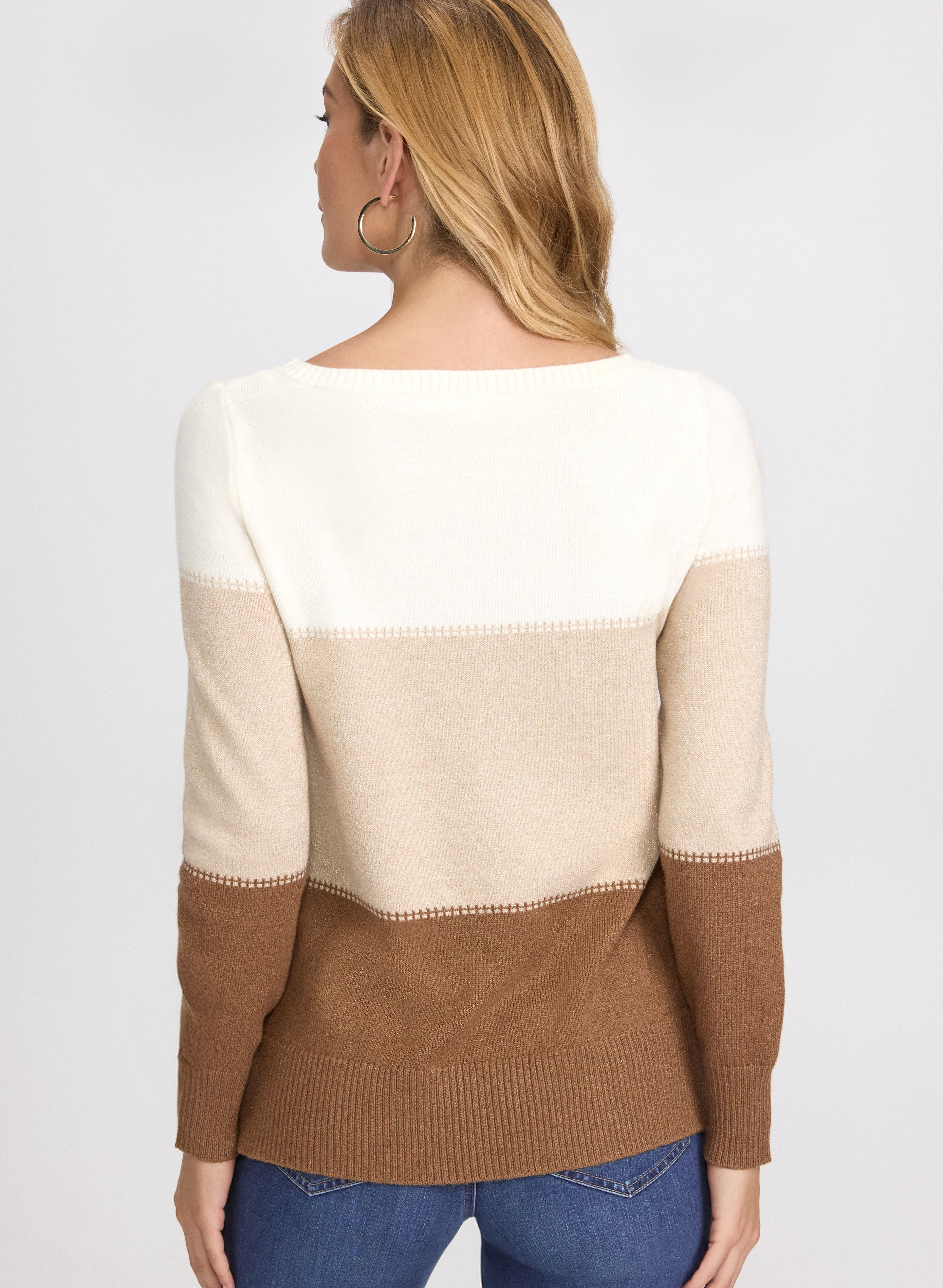 Colour Block Sweater