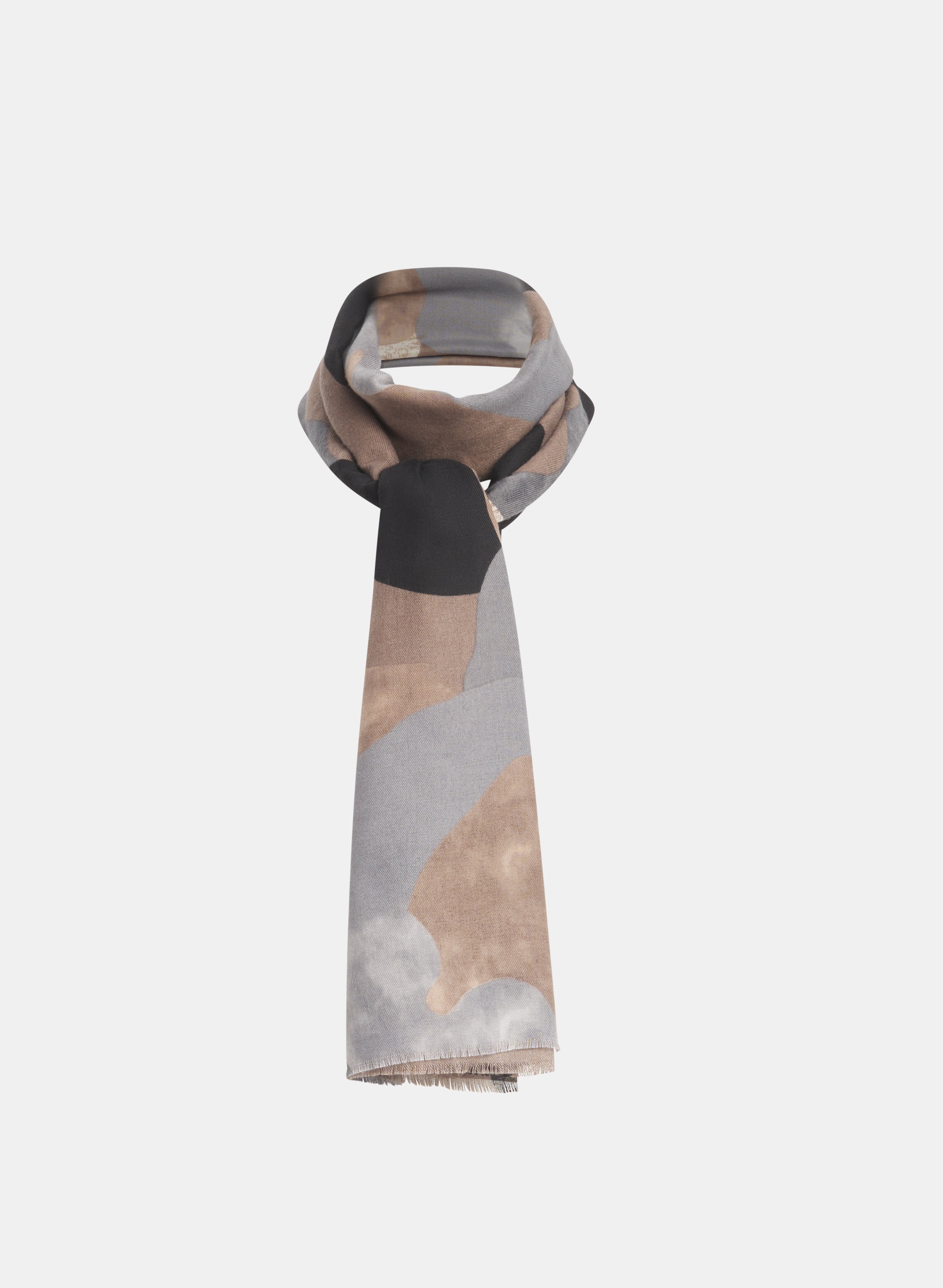 Camouflage Print Scarf