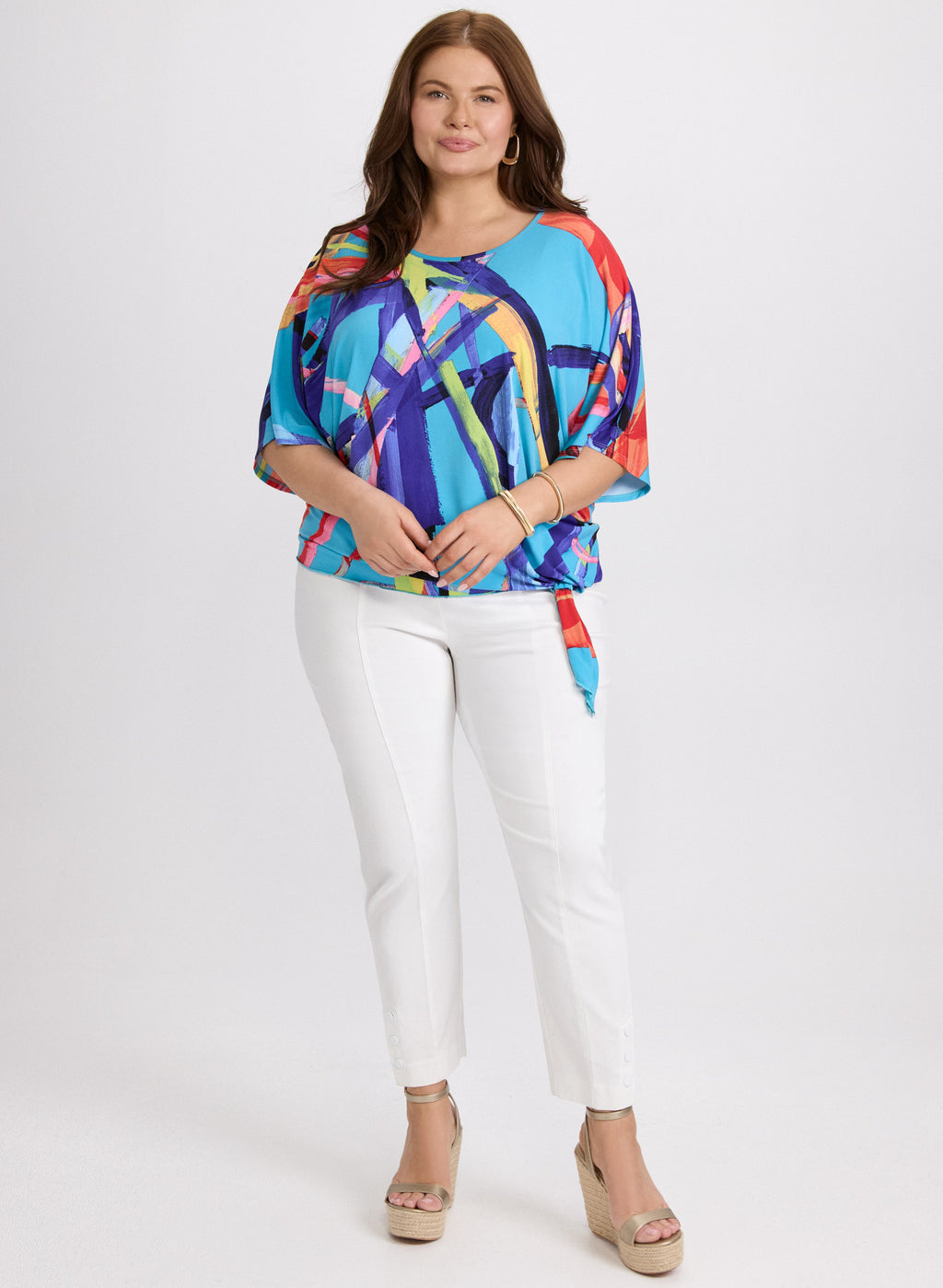 Abstract Print Top