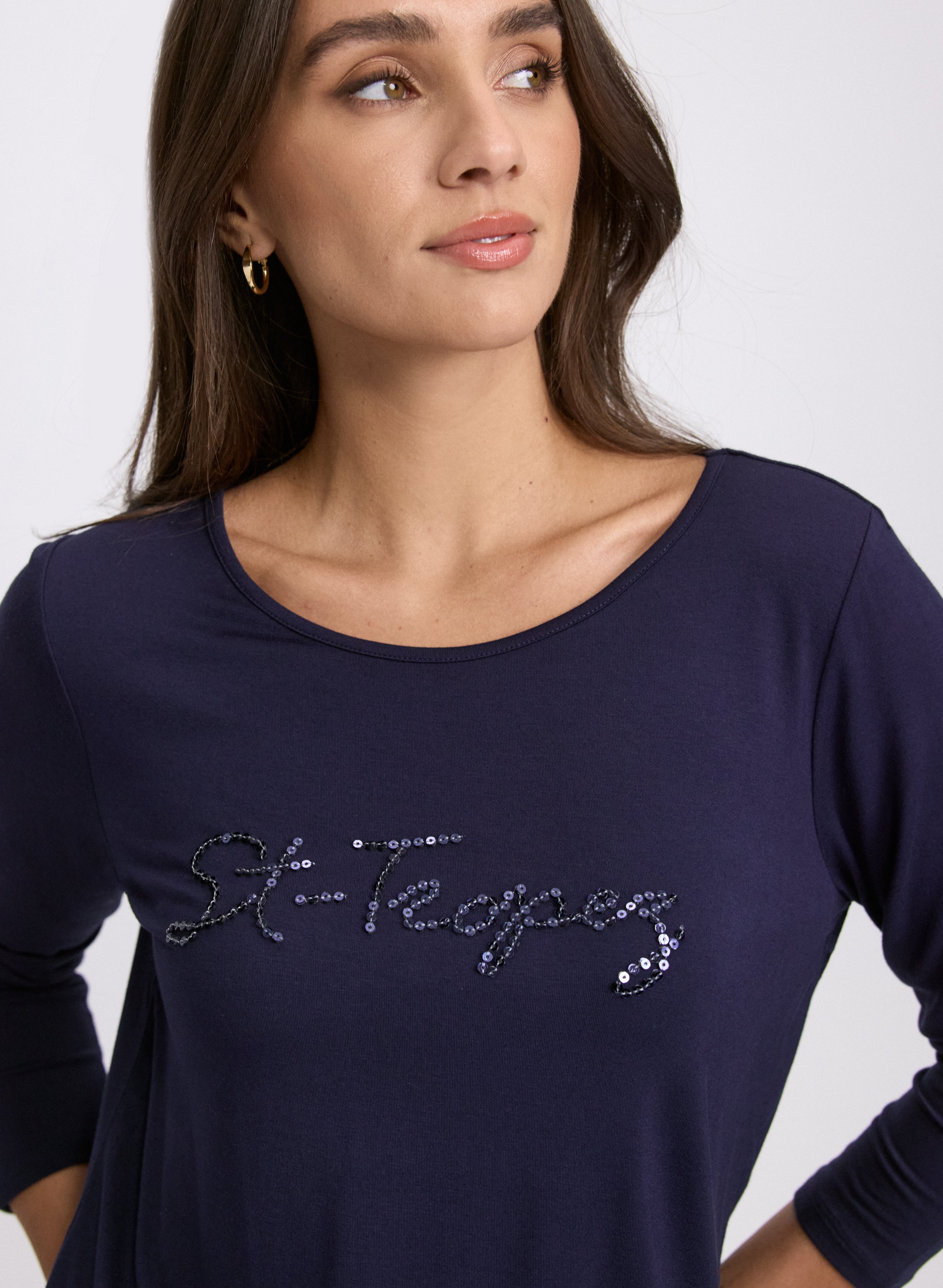 'St-Tropez' Long Sleeve T-Shirt