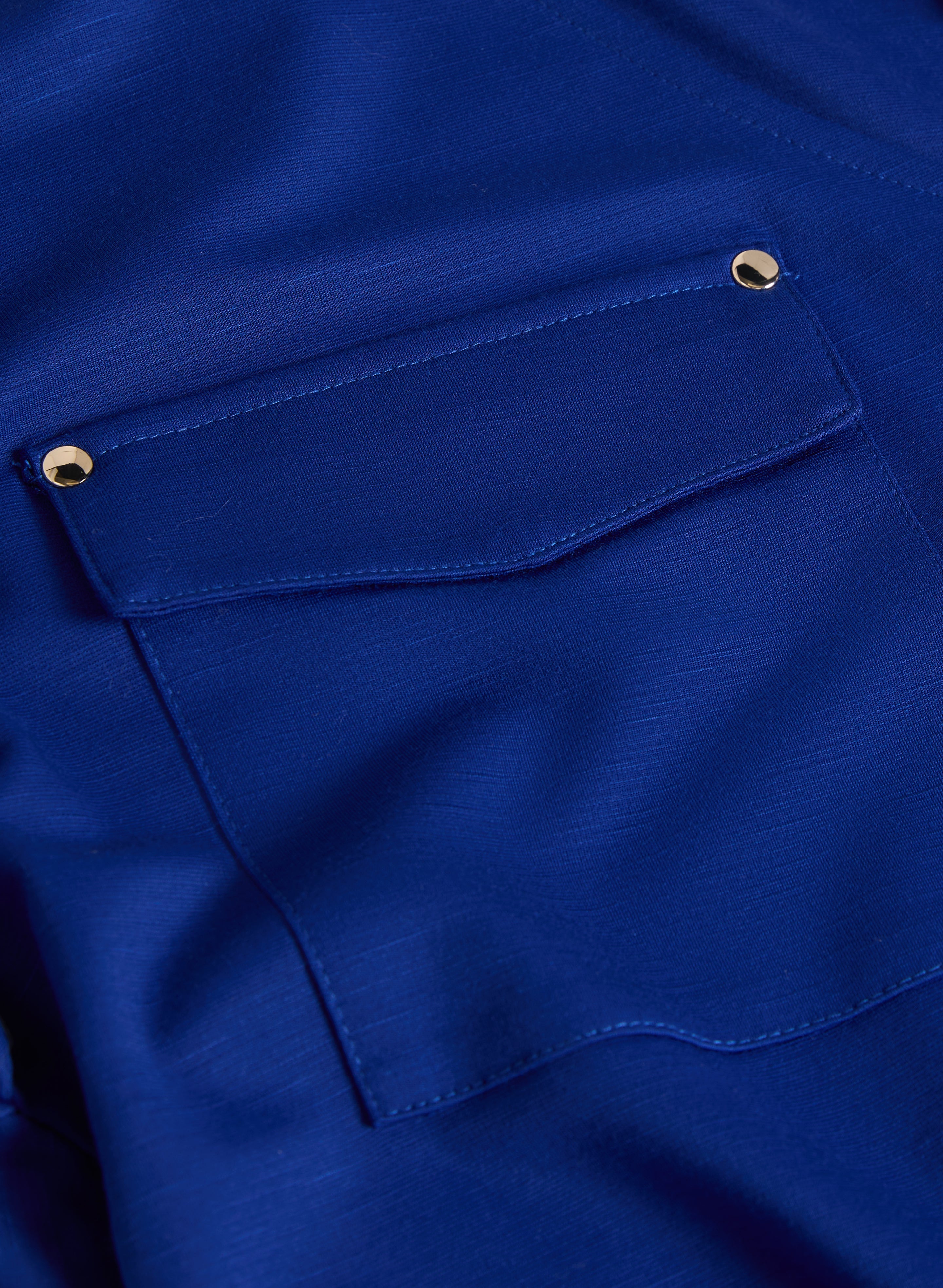 Cap Sleeve Utility T-Shirt