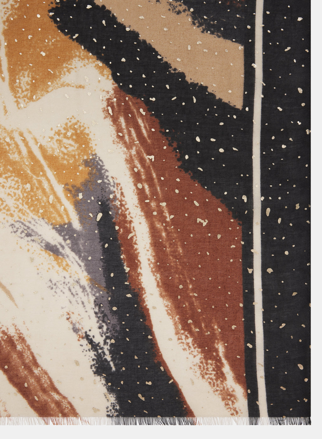 Abstract Print Scarf