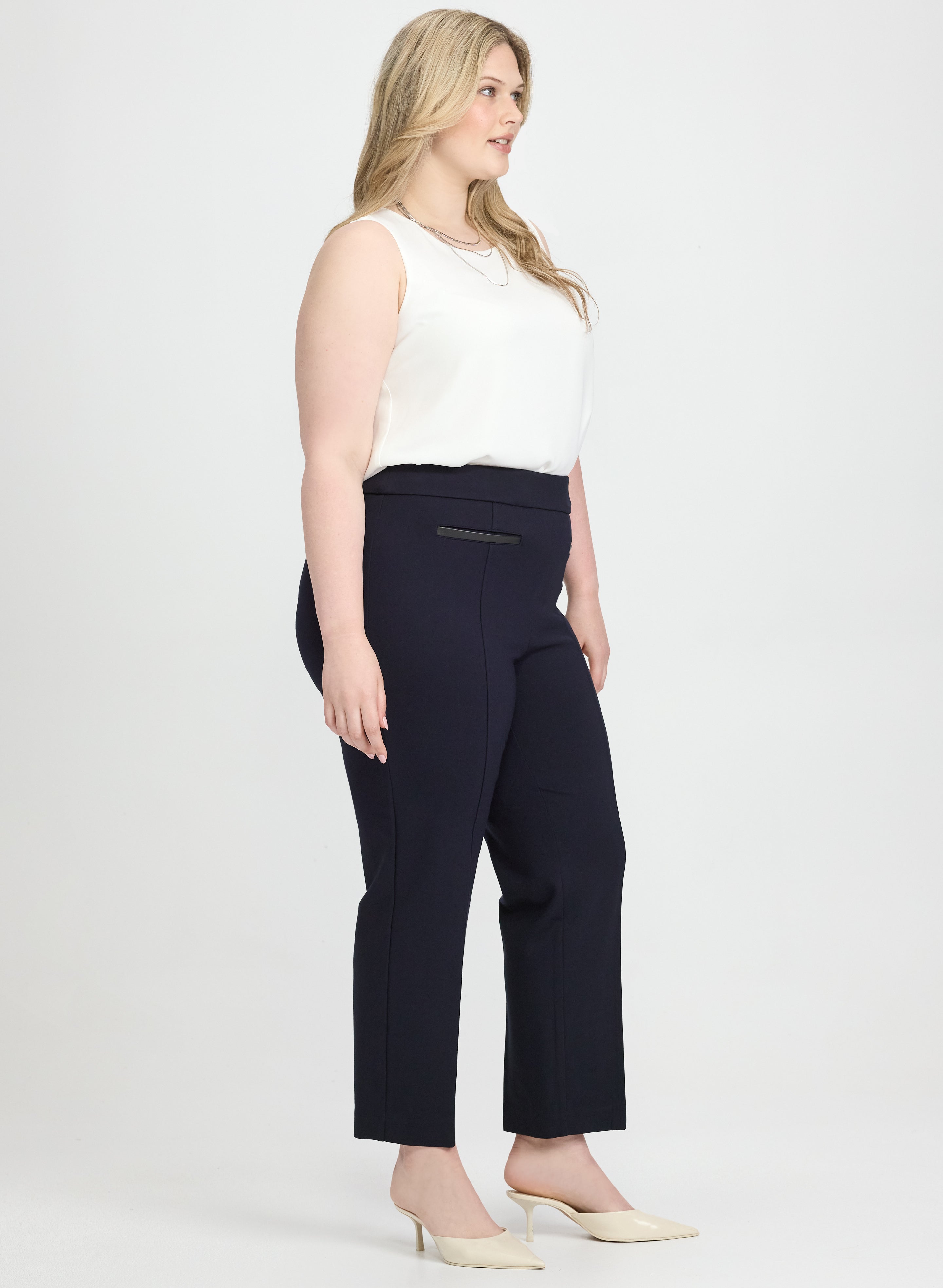 Ava Straight-Leg Pants