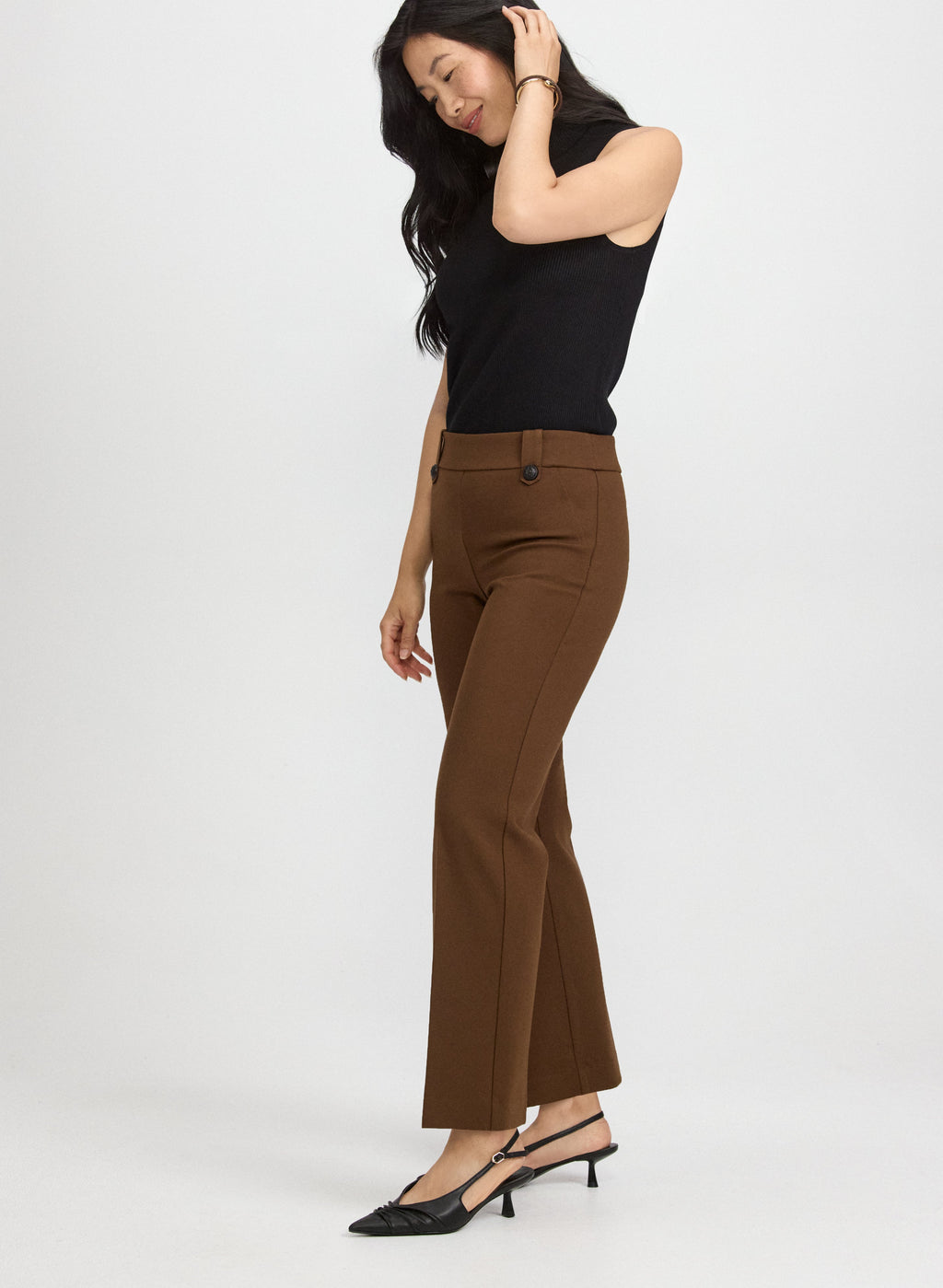 Ava Straight-Leg Pants