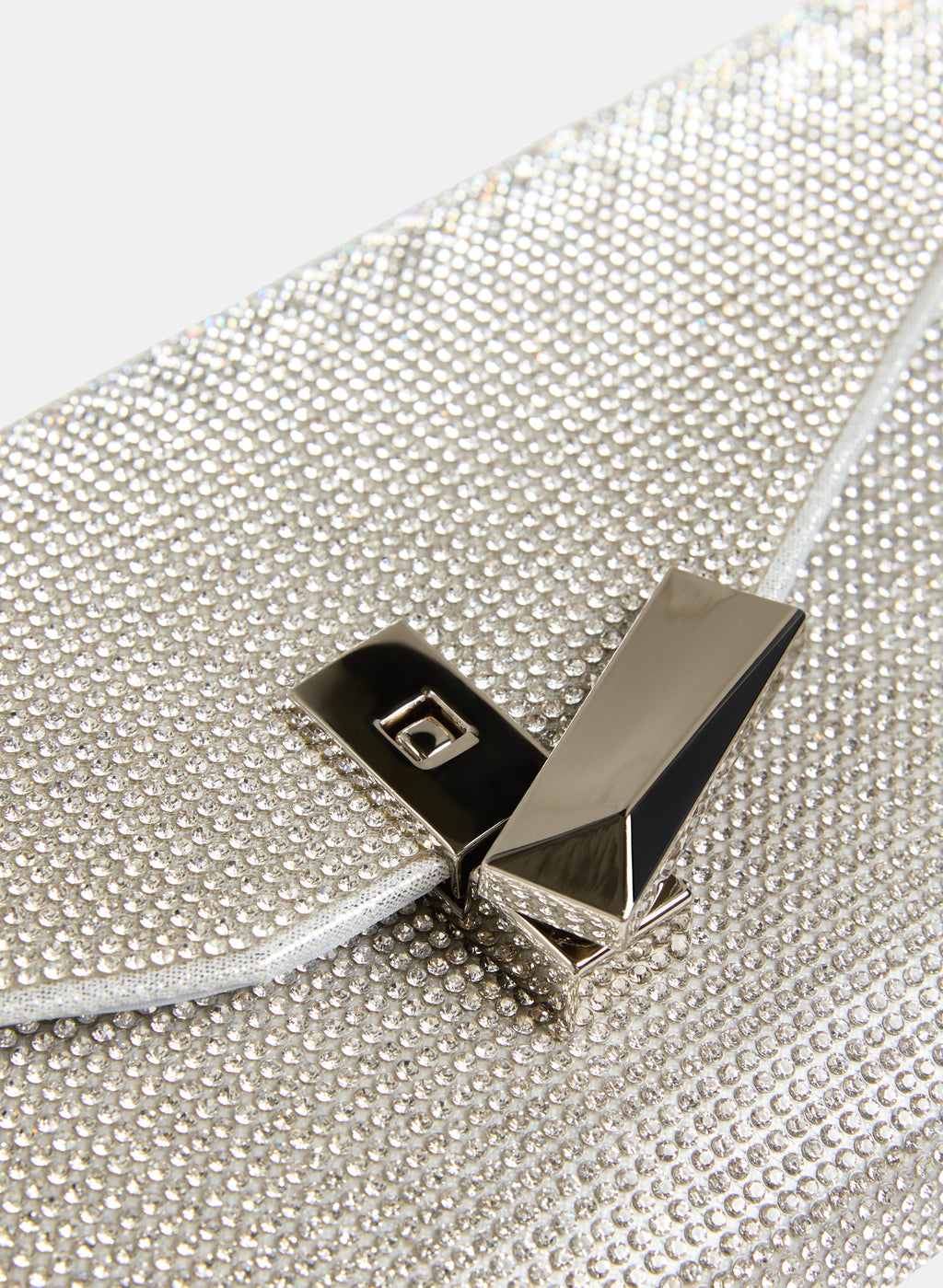 Crystal Rectangular Clutch