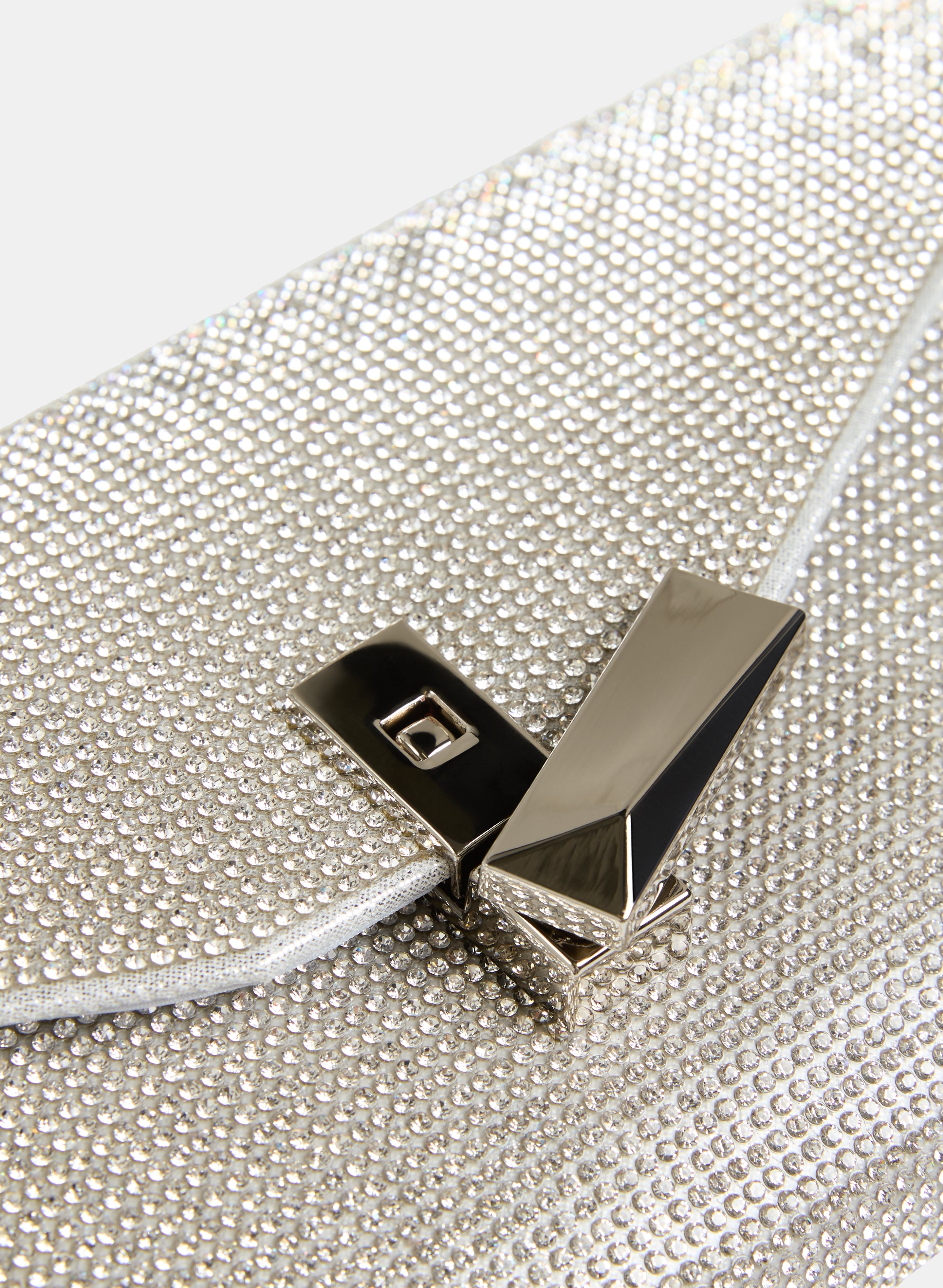 Crystal Rectangular Clutch