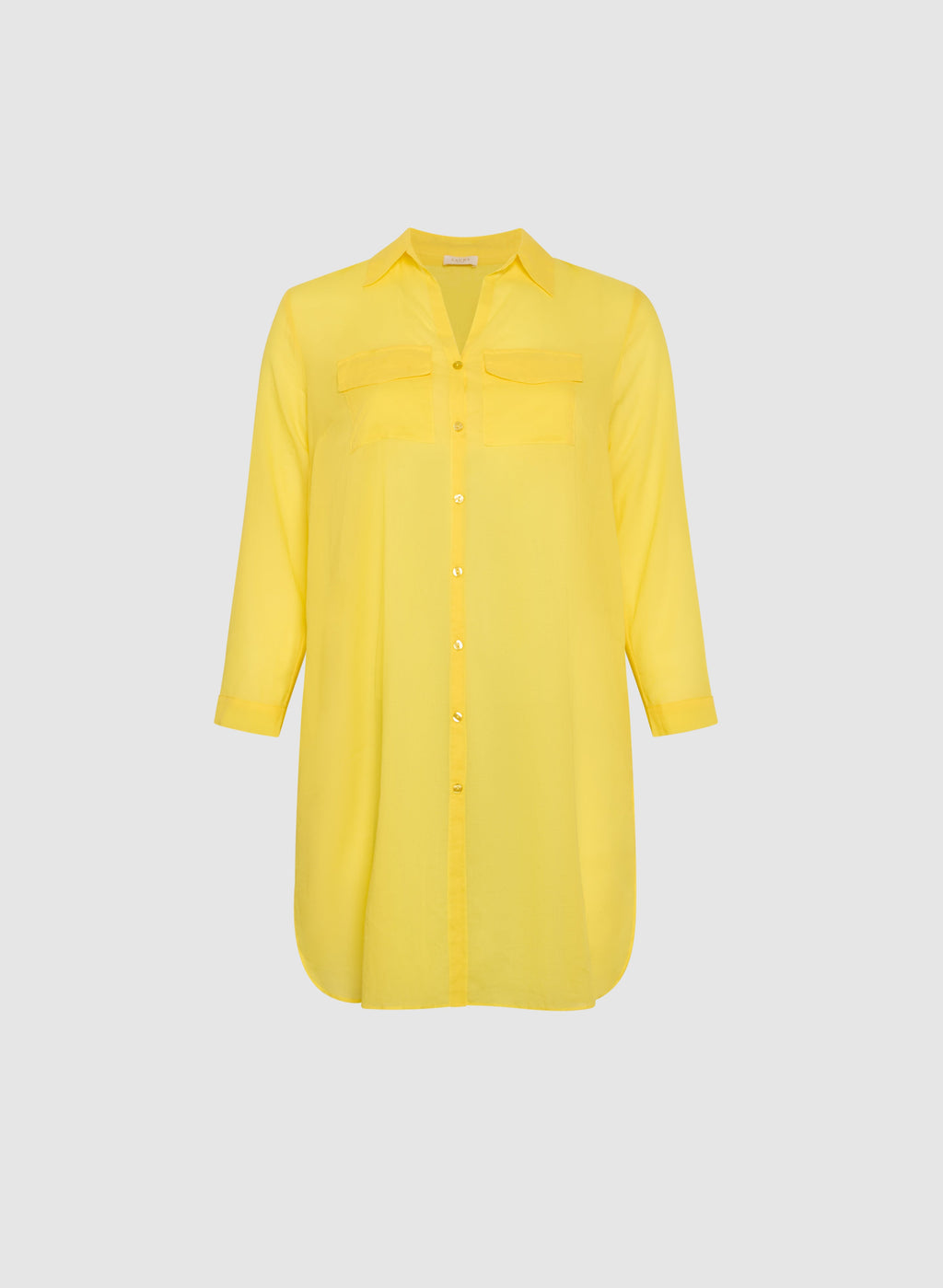 Button-Down Tunic Blouse