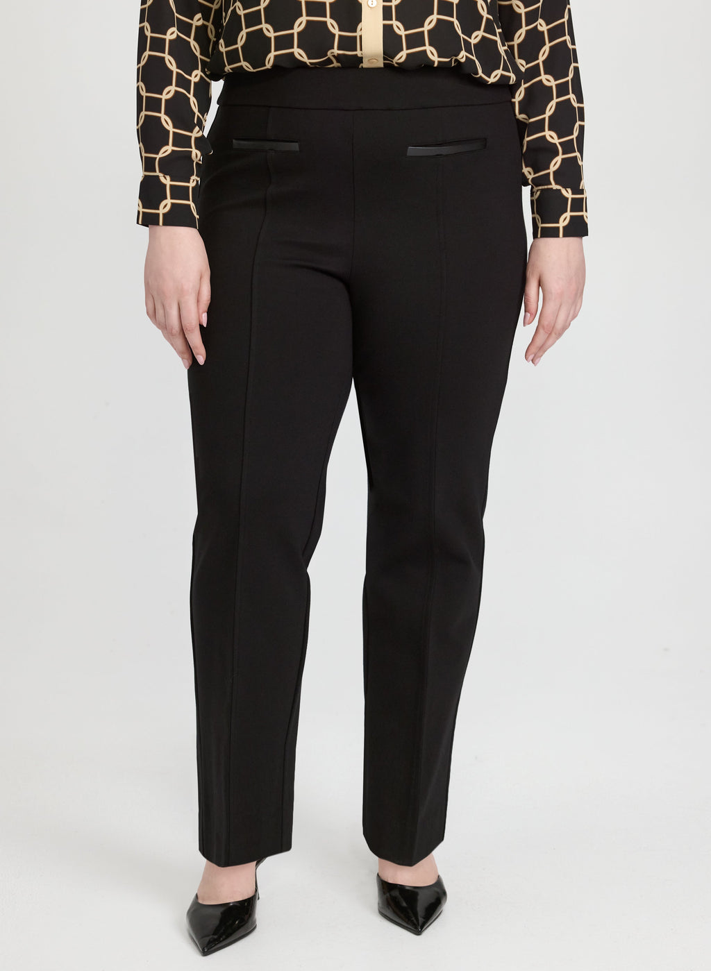 Ava Straight-Leg Pants