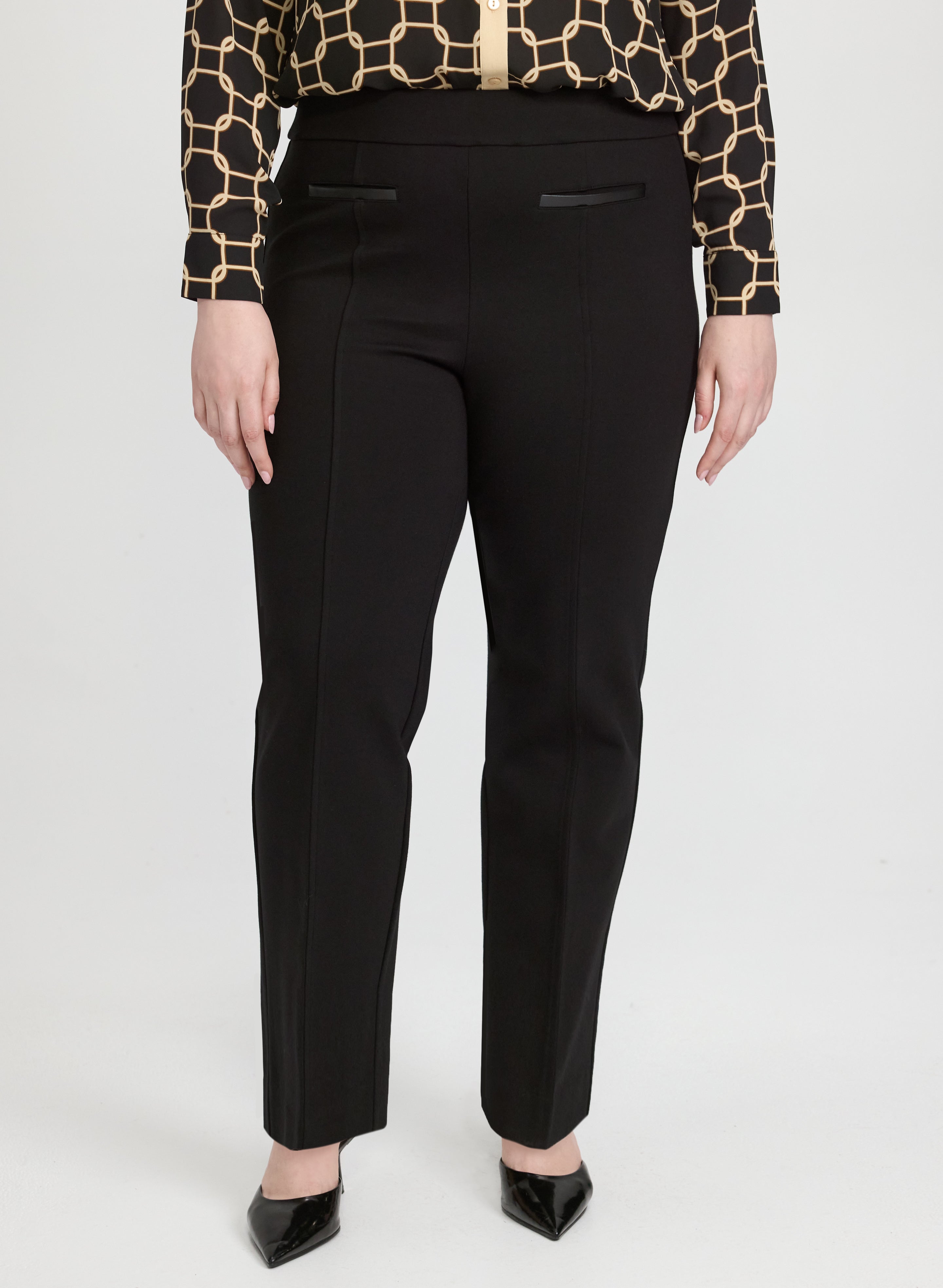 Ava Straight-Leg Pants