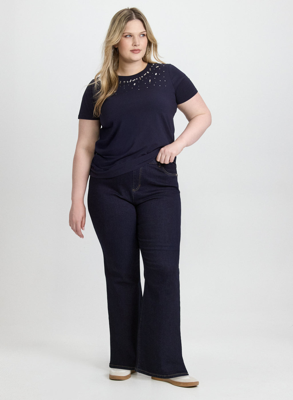 Crystal Detail T-Shirt