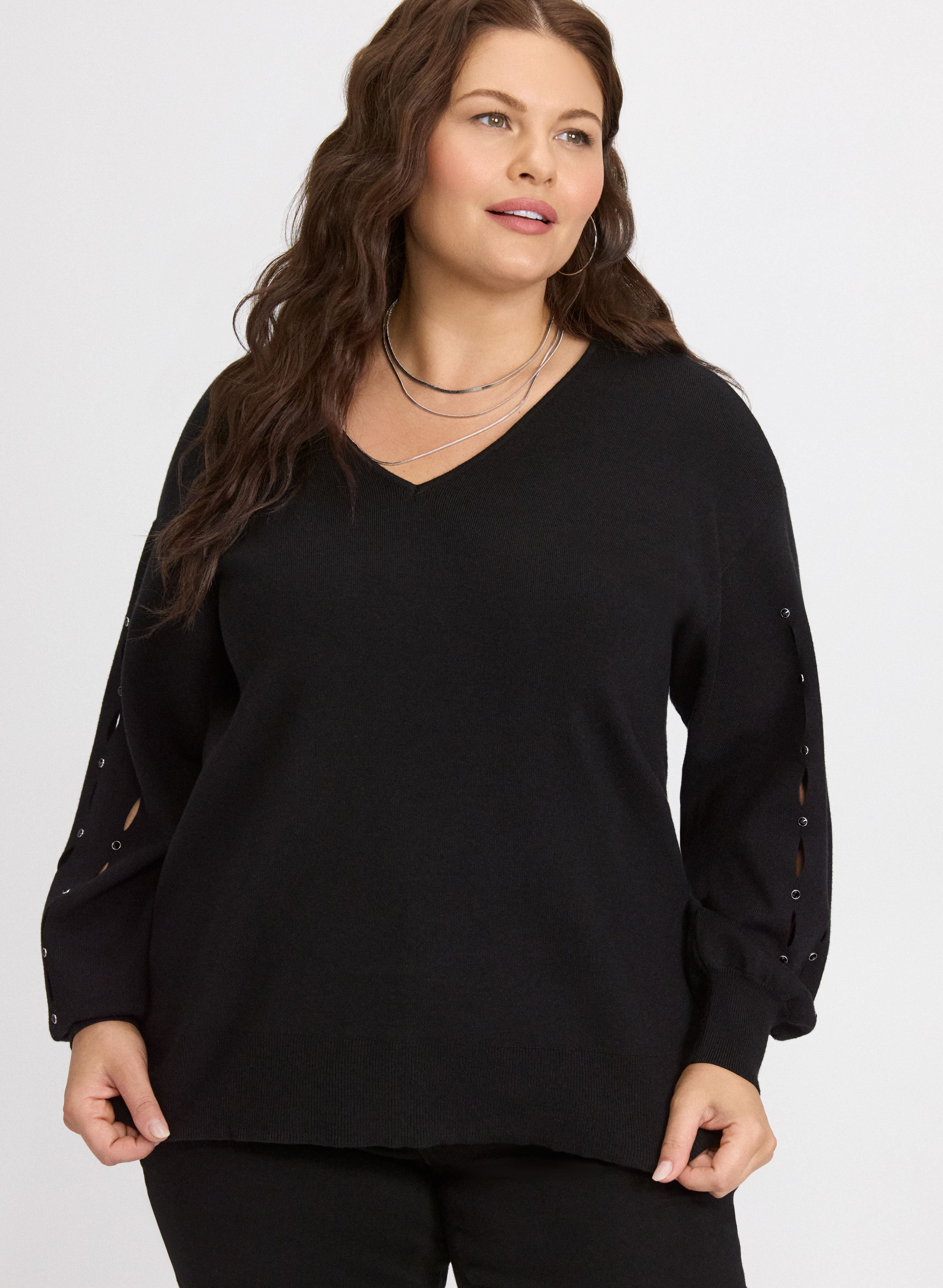 Crystal Embellished Sweater