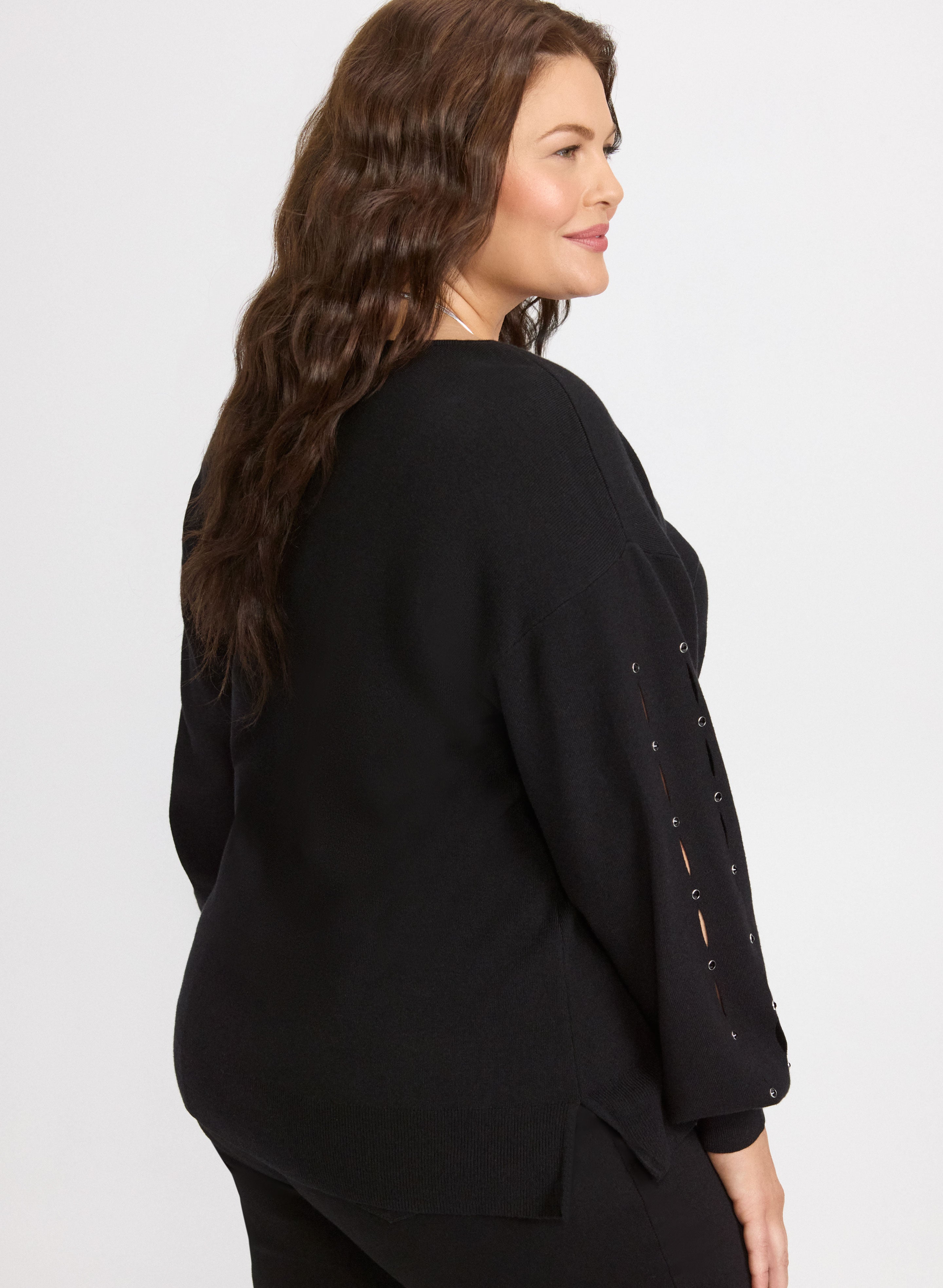 Crystal Embellished Sweater