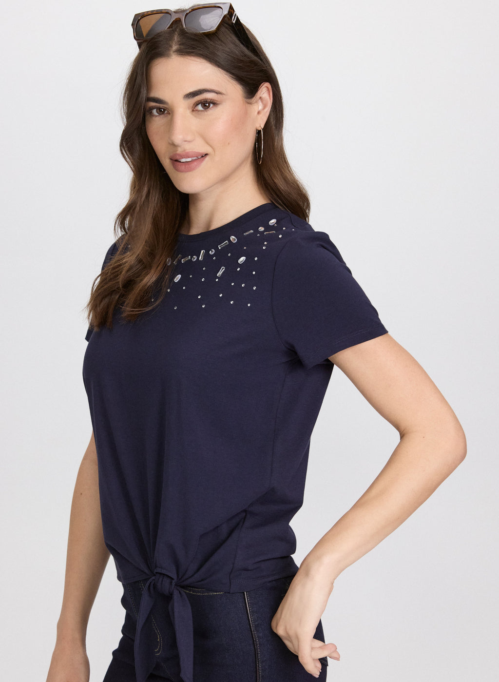 Crystal Trim T-Shirt