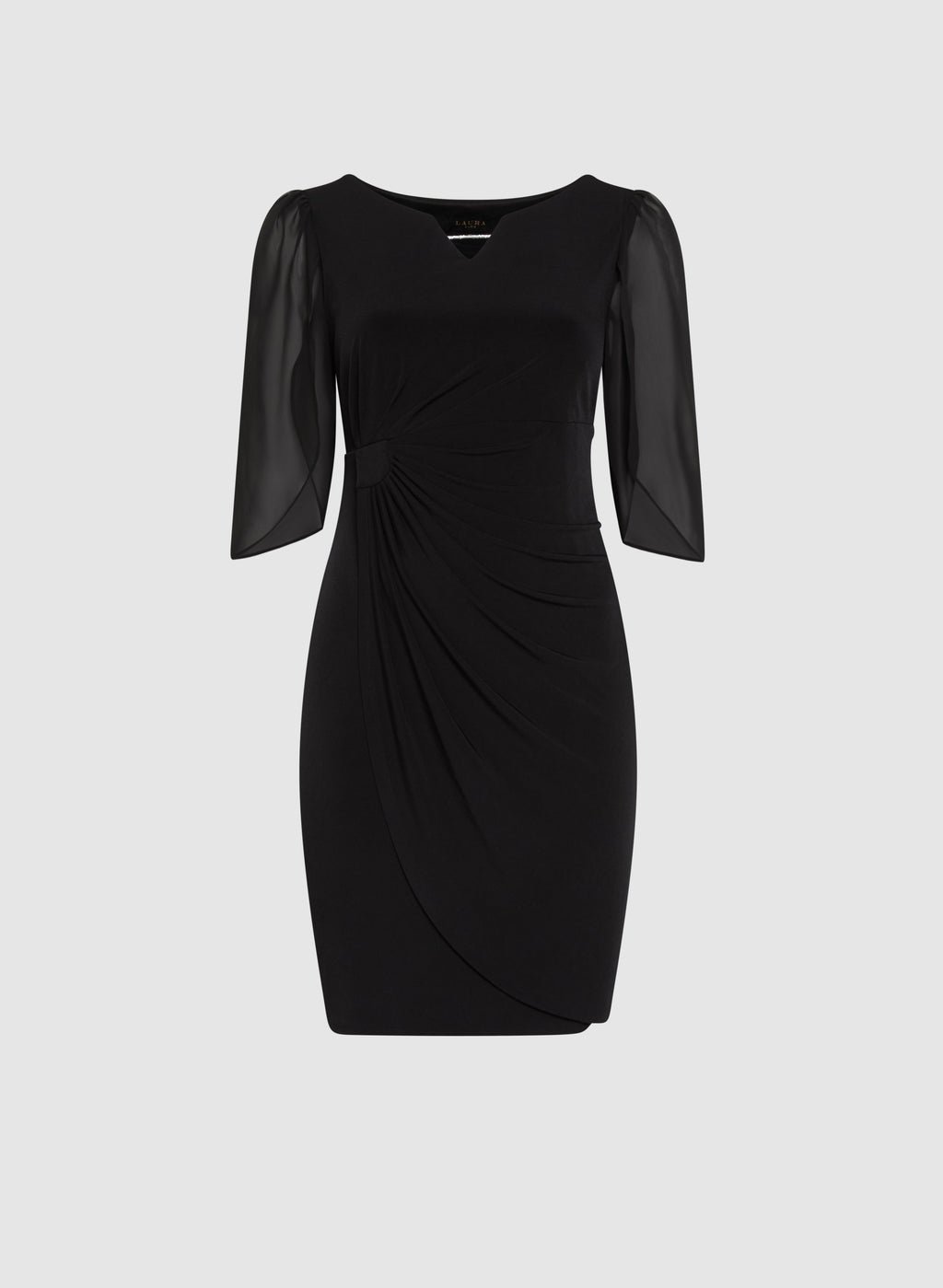 Chiffon Sleeve Dress