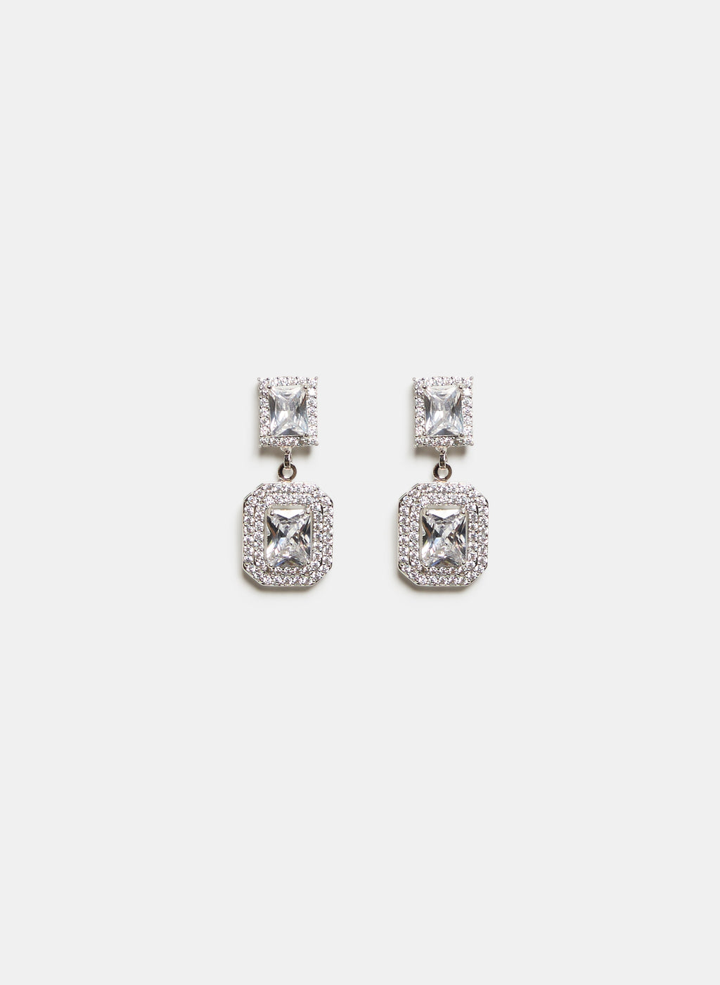 Cubic Zirconia Dangle Earrings