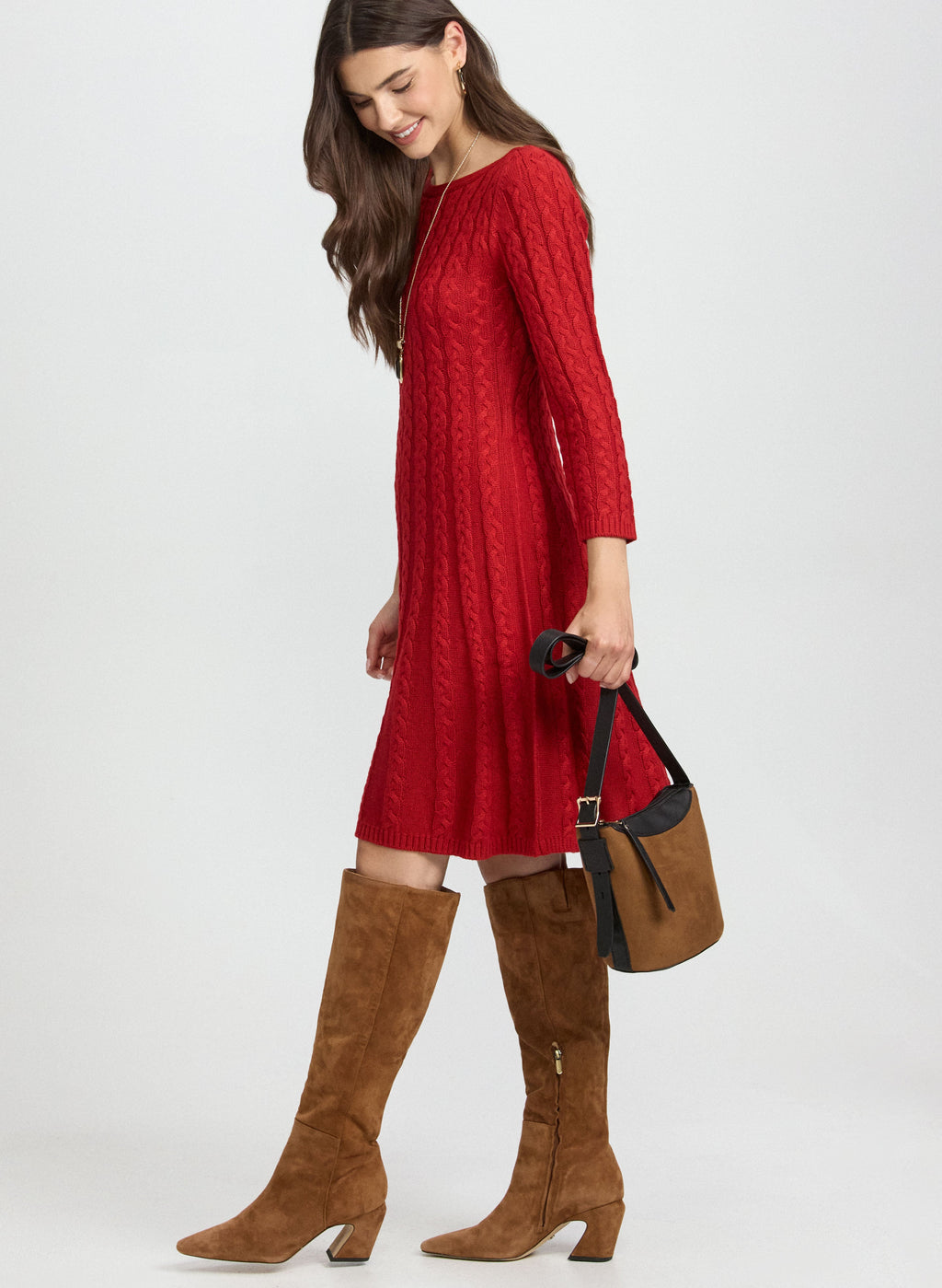 Cable Knit Dress