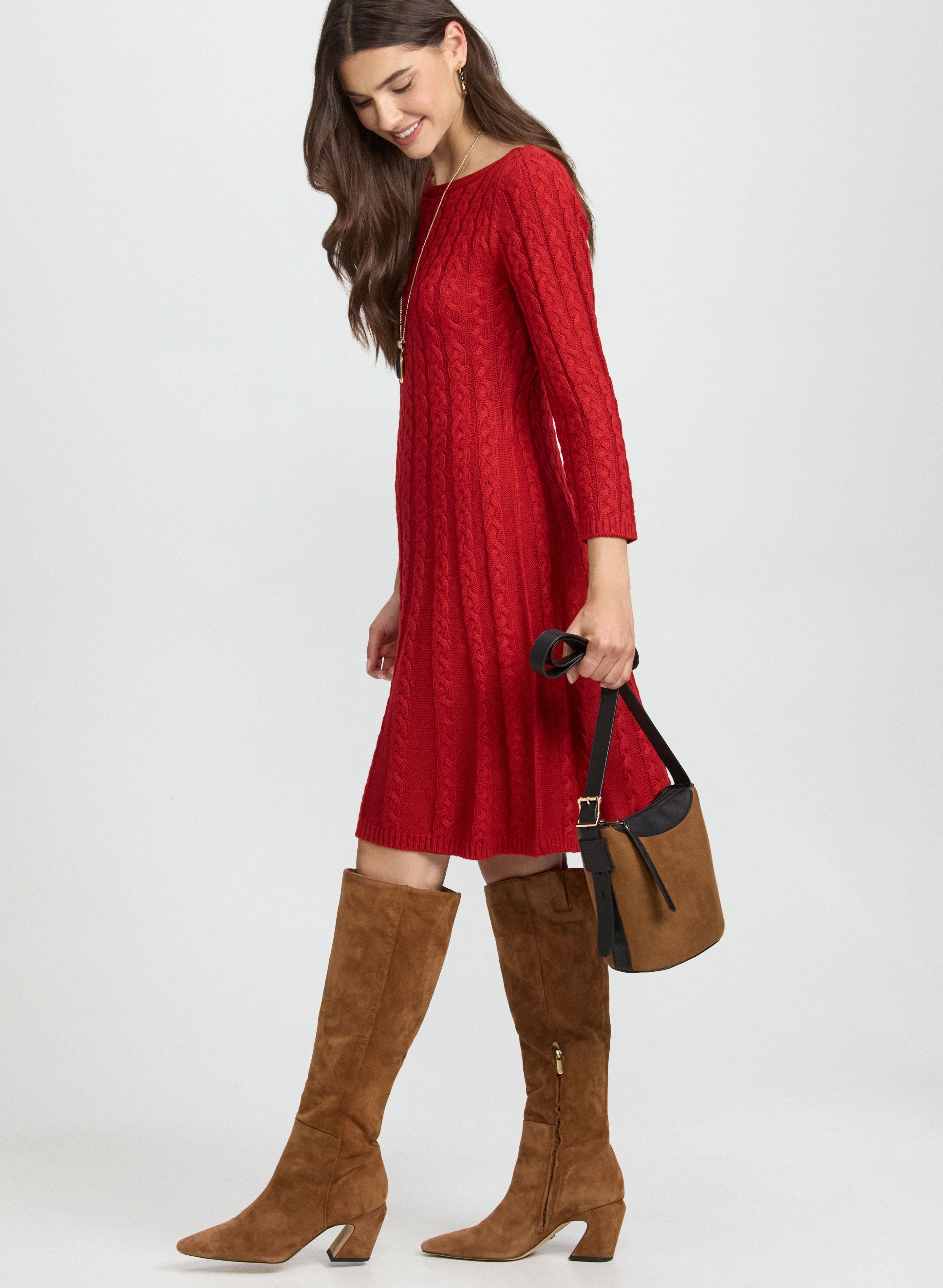 Cable Knit Dress