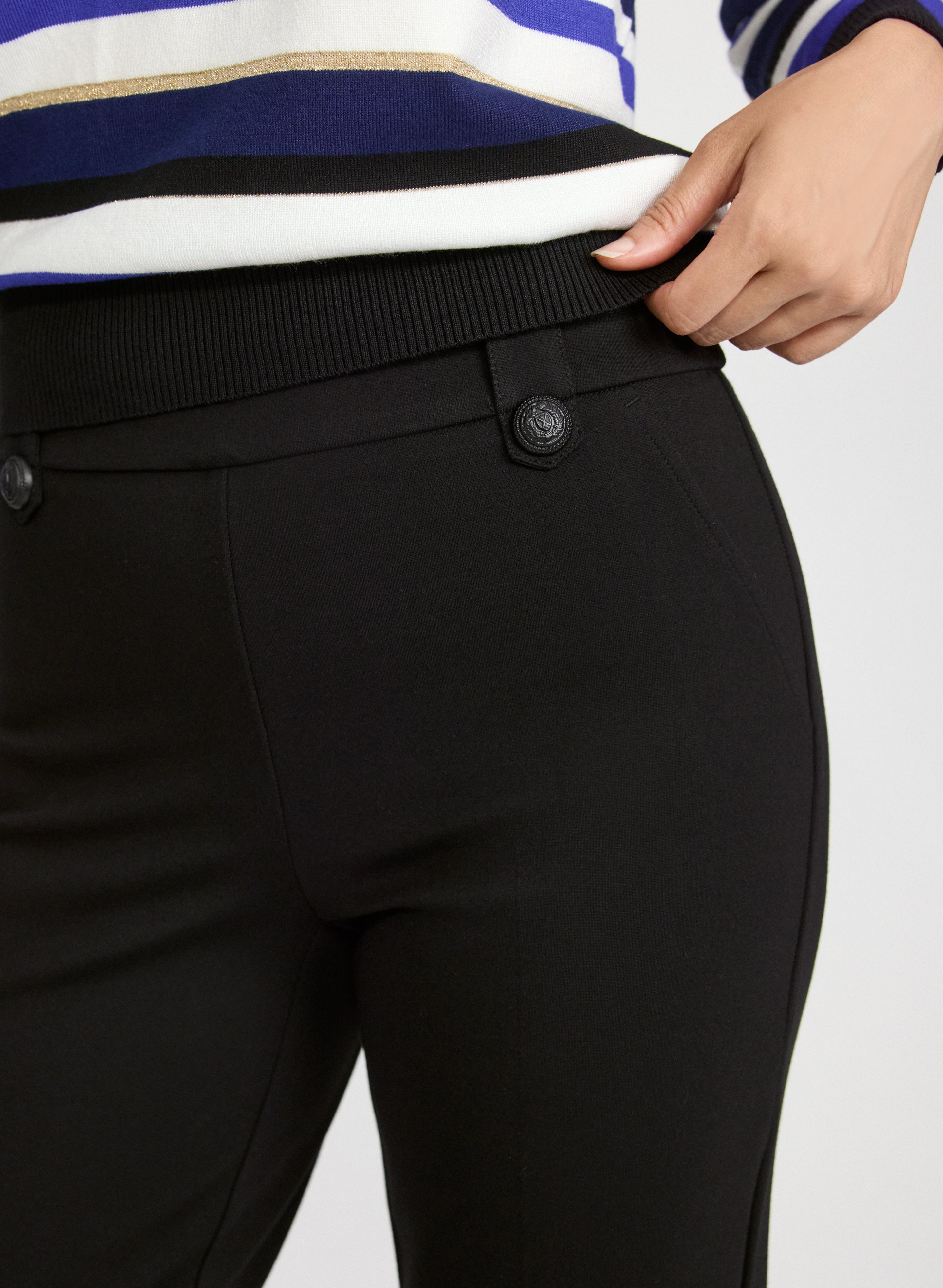 Ava Straight-Leg Pants