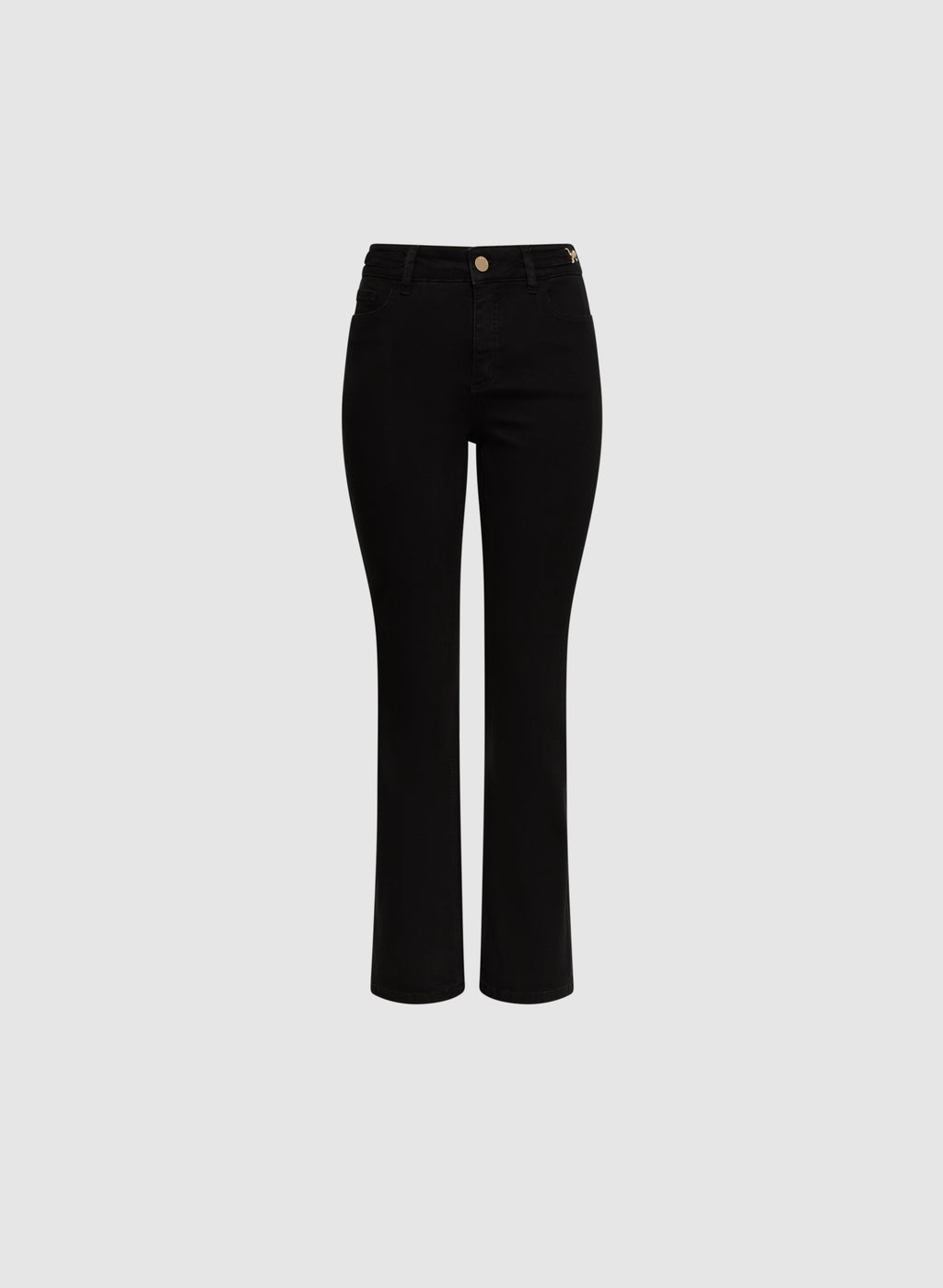 Chain Trim Bootcut Jeans