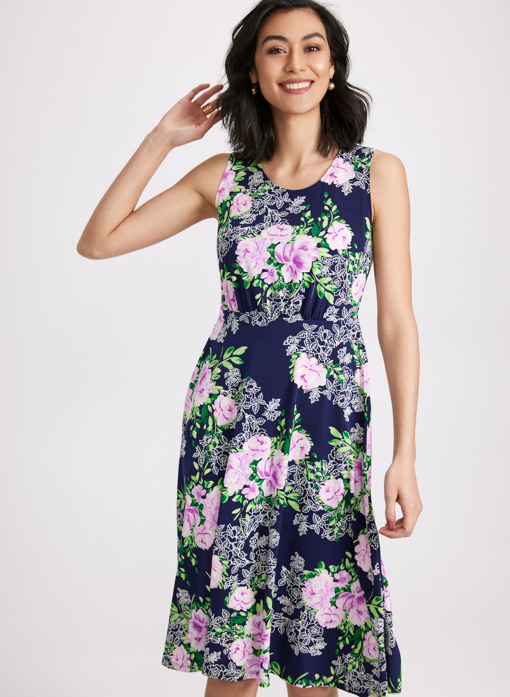 Bolero & Floral Dress